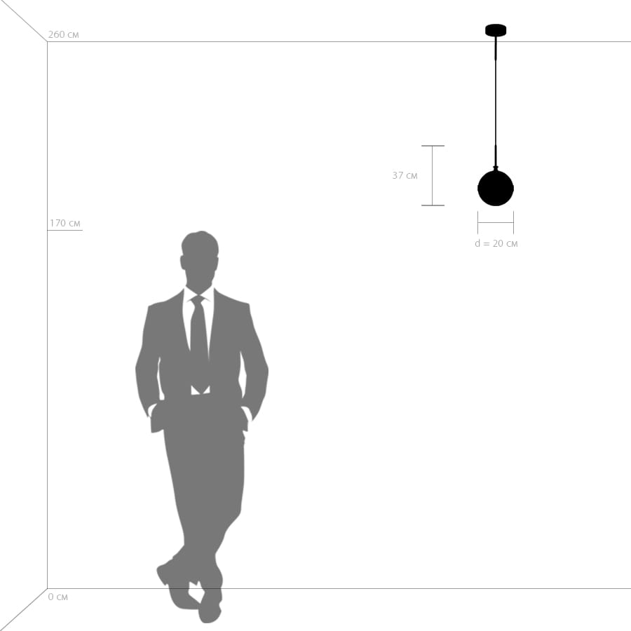 Картинка Подвесной светильник Lightstar Globo 813117