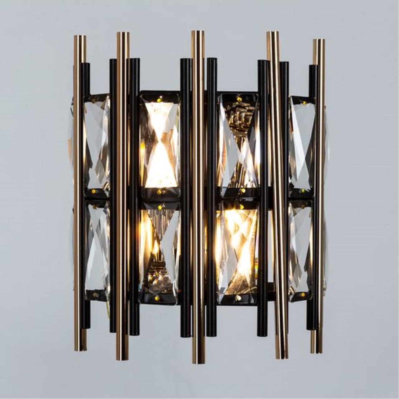 Дополнительная картинка Настенный светильник Arte Lamp ALRUBA A1043AP-2BK