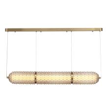 люстры sl6144.313.01 светильник подвесной st-luce латунь/шампань led 1*37w 4000k saguaro, доставка по Казахстану 