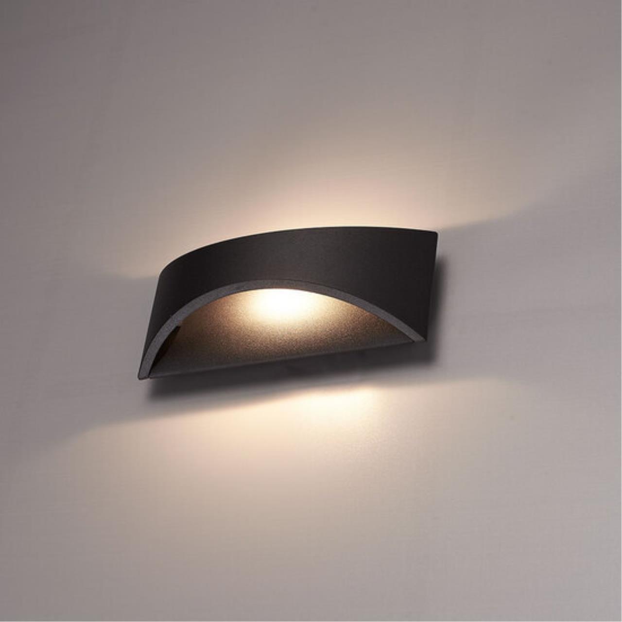 Картинка Фасадный светильник Arte Lamp DINO A8288AL-1BK