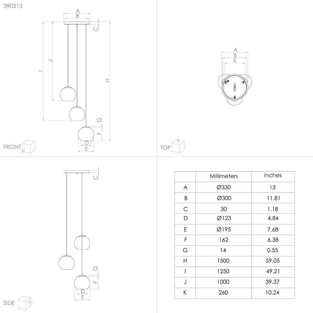 Дополнительная картинка 390213 Люстра ARANGONA
