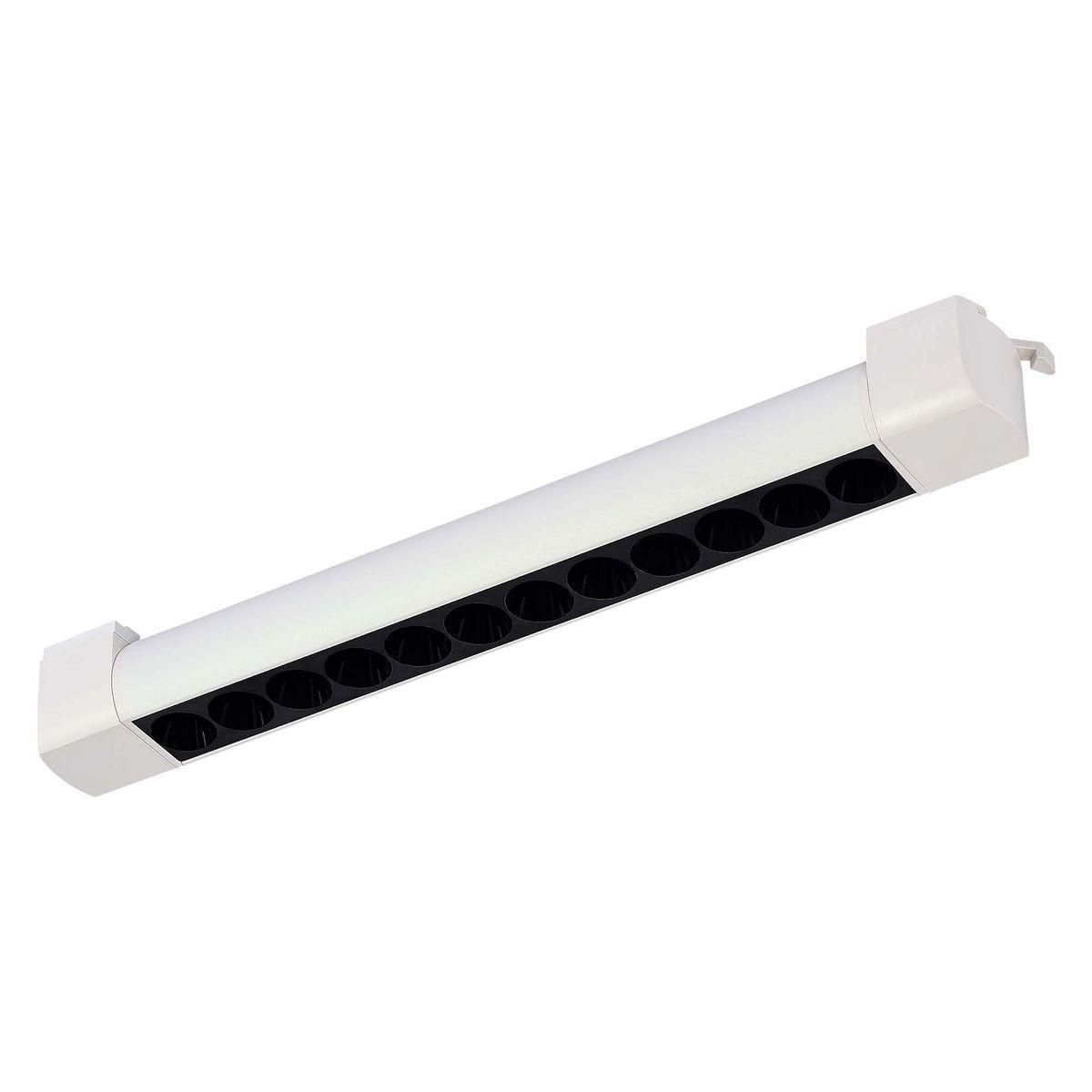 Дополнительная картинка ST367.536.20 Св-к трек. Белый LED 1*20W 3000K 1 750Lm Ra>90 36° IP20 L387xW49xH54 170-240V Однофазная трековая система