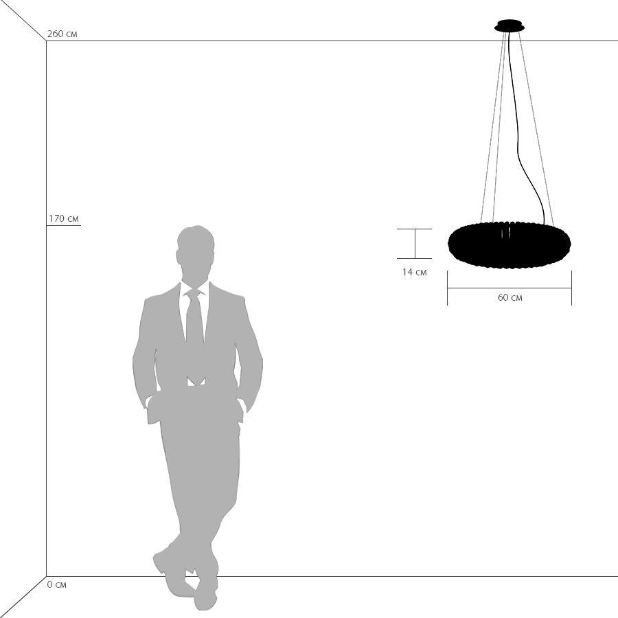 Картинка Подвесной светильник Lightstar Onda 741104