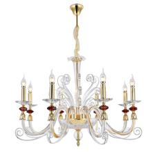 люстры crystal lux люстра catarina sp8 v2 gold/transparent-cognac, доставка по Казахстану 