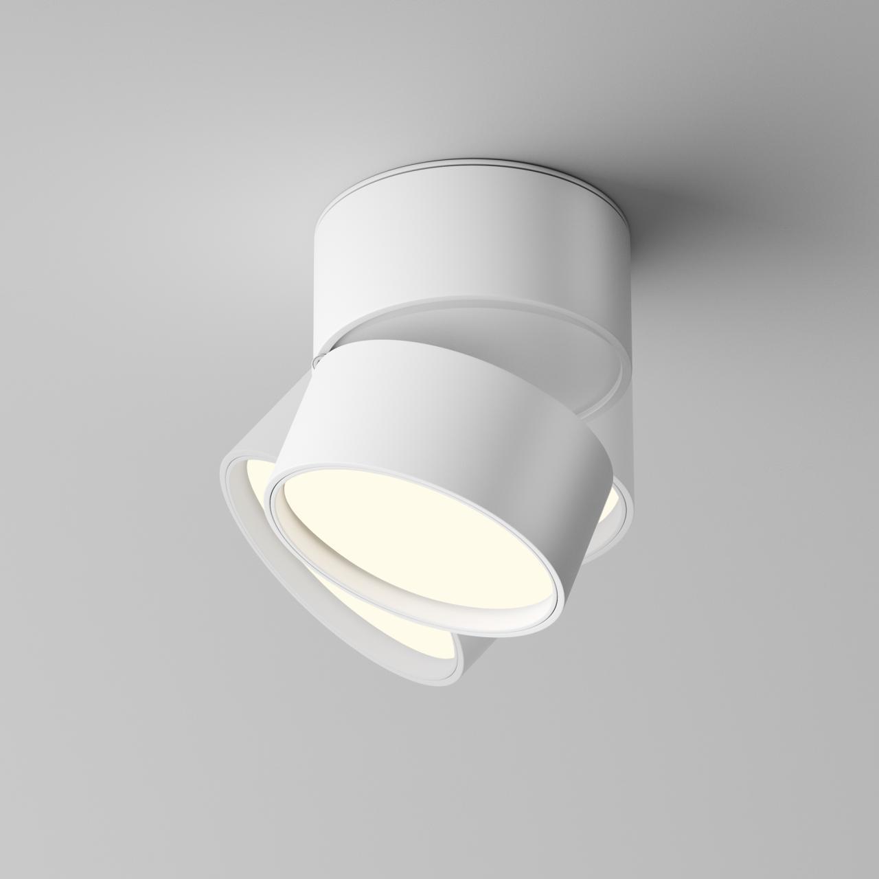 Дополнительная картинка Потолочный светильник Technical C024CL-12W4K-W-1