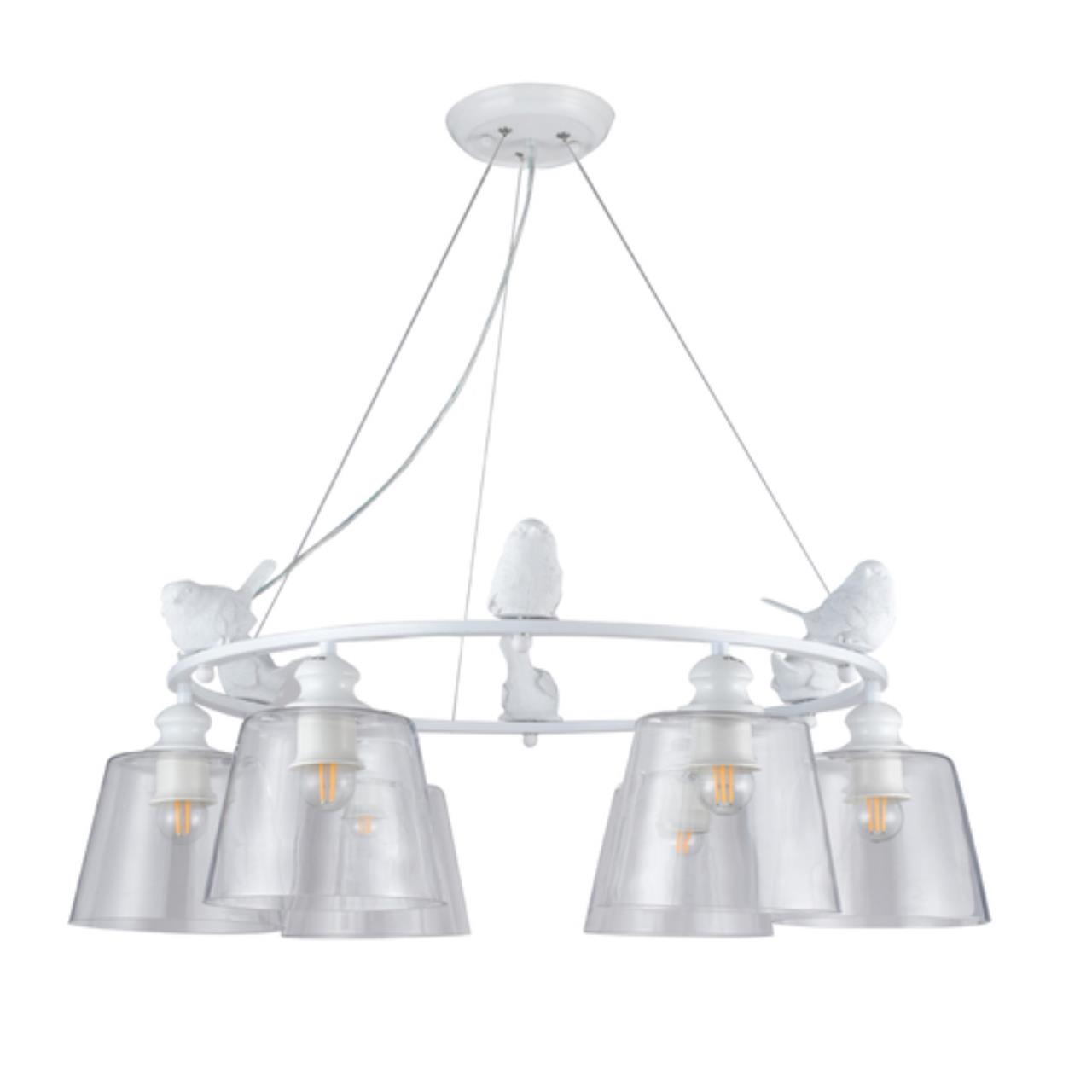 Картинка Подвесная люстра Arte Lamp Passero A4289LM-6WH