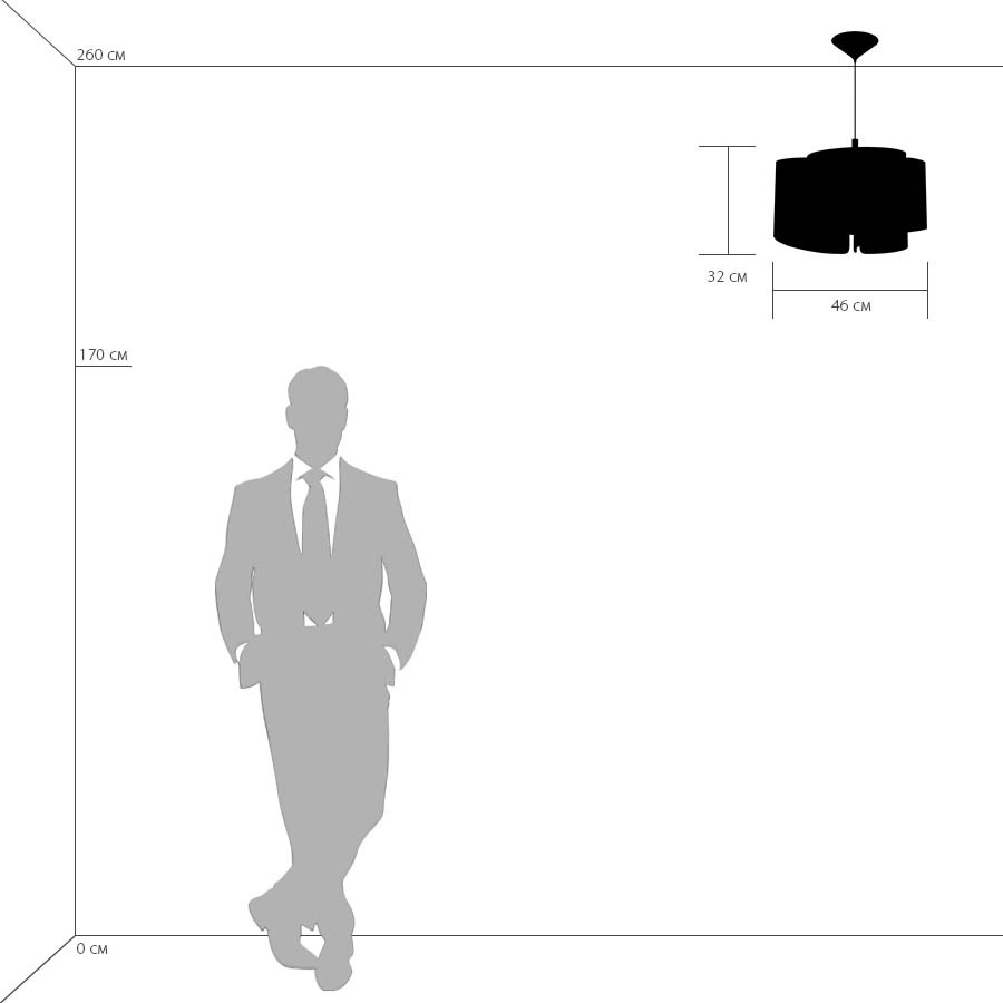 Картинка Подвесная люстра Lightstar Simple Light 811 811132