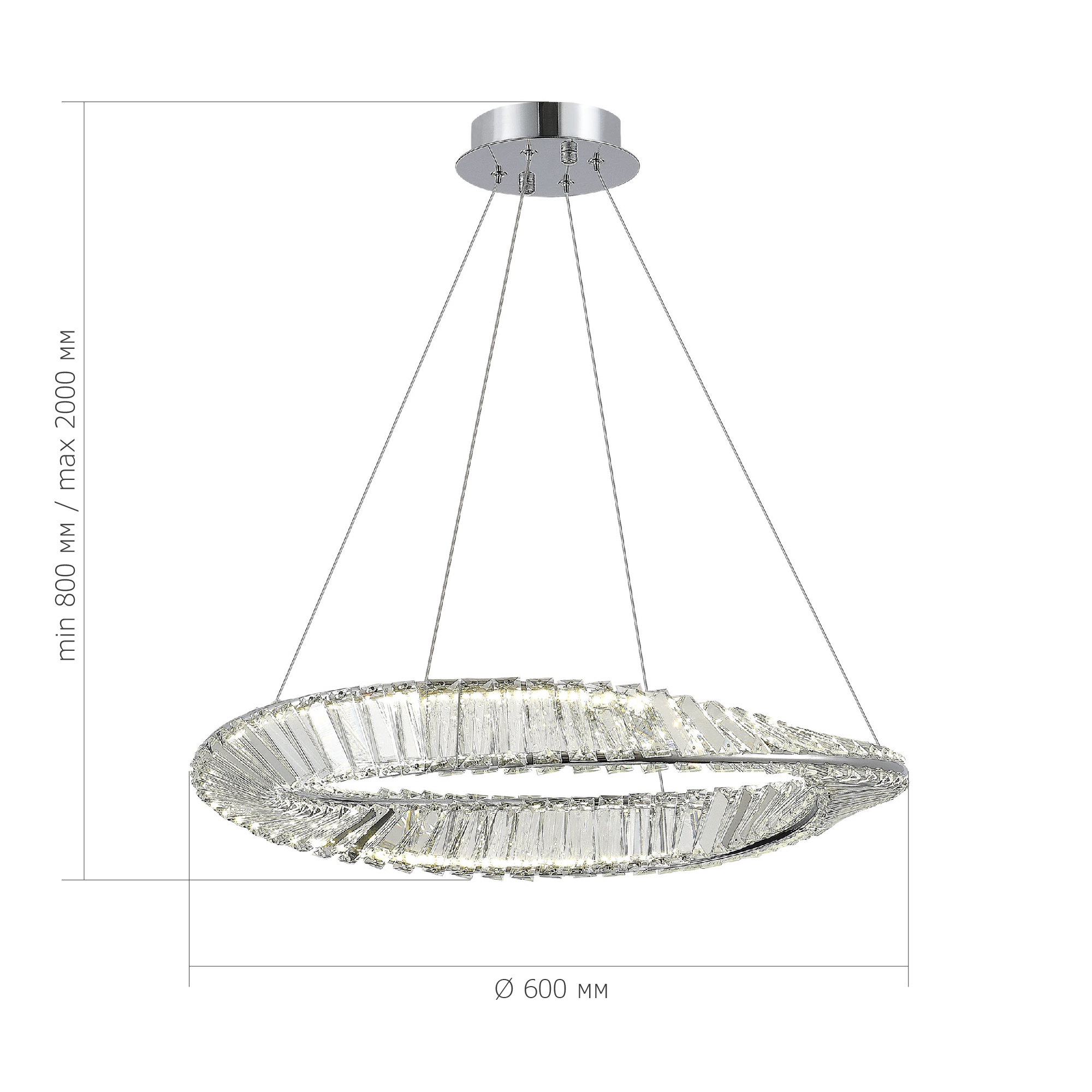 Дополнительная картинка SL6204.101.01 Светильник подвесной ST-Luce
