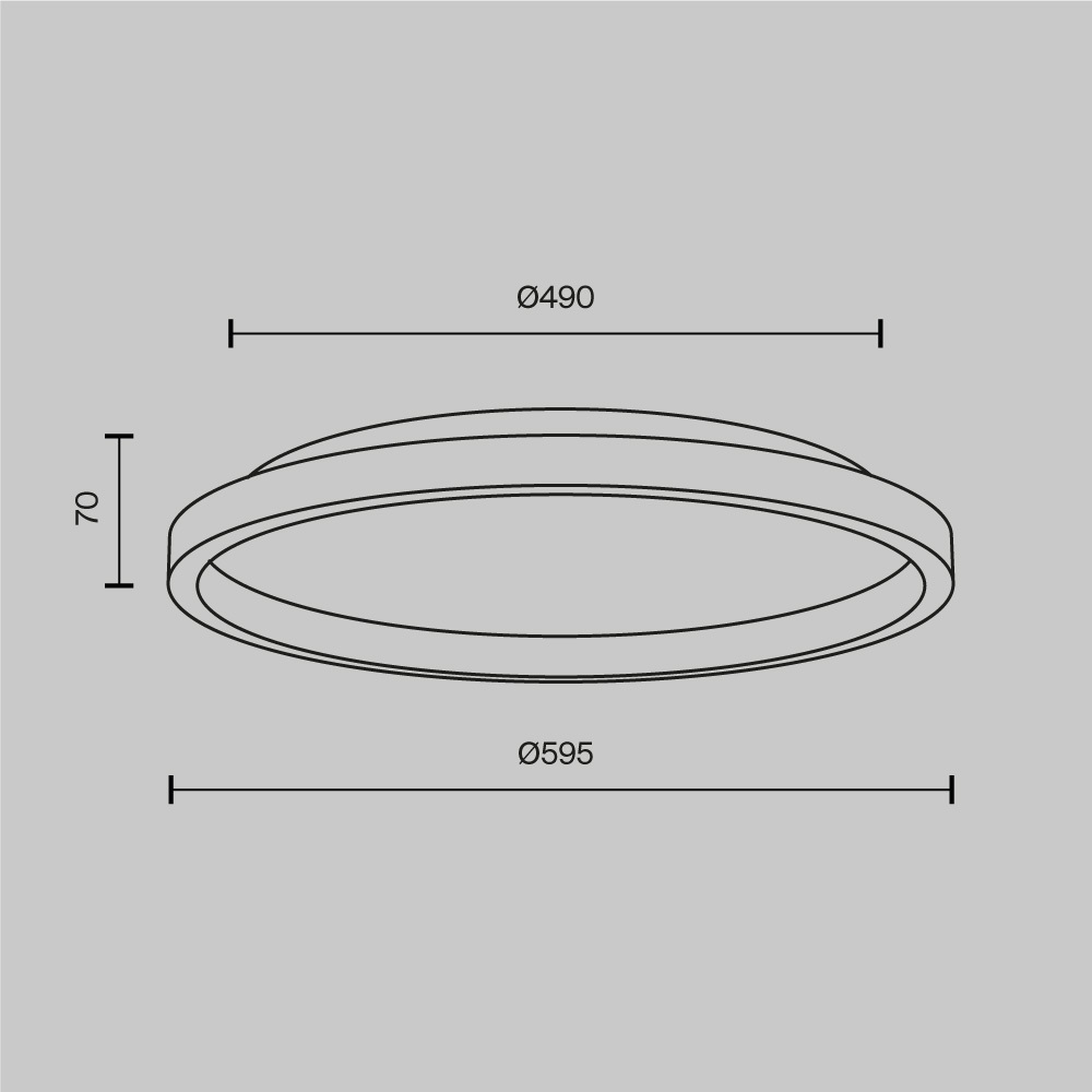 Дополнительная картинка Потолочный светильник Maytoni MOD311CL-L40B3K