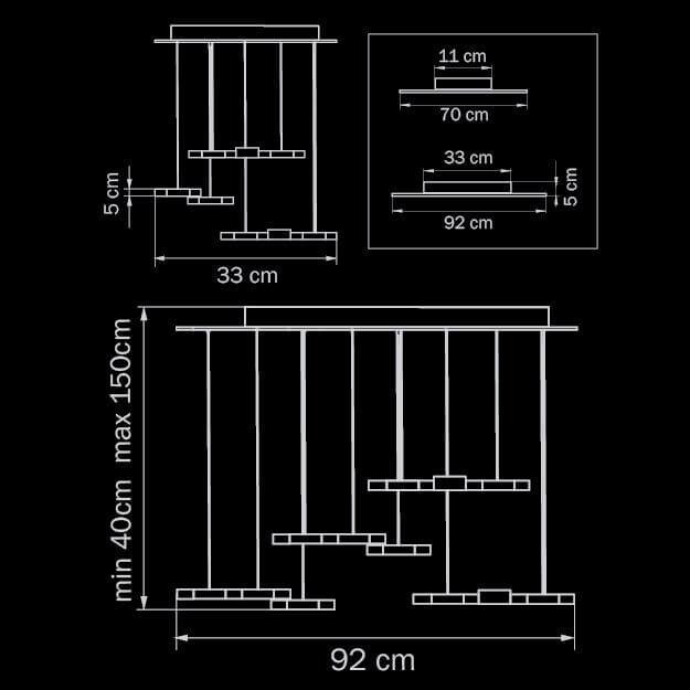 Дополнительная картинка Подвесной светильник Lightstar Favo 750263