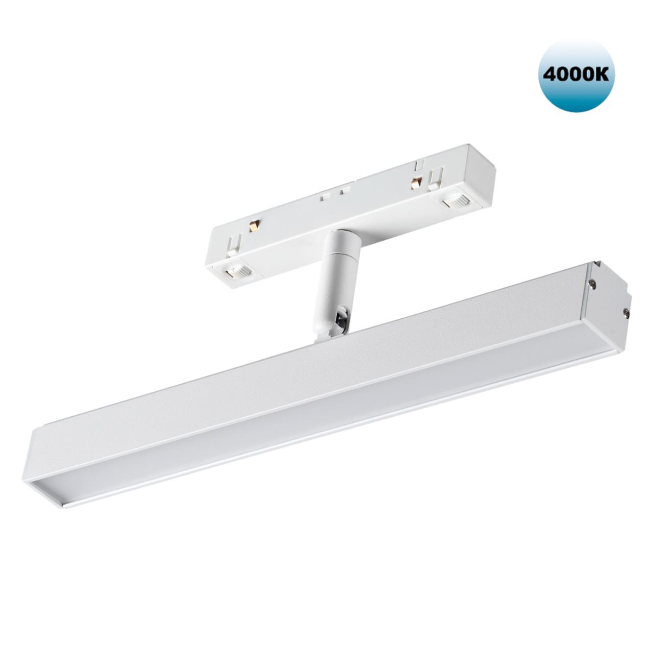 Дополнительная картинка Трековый светодиодный светильник Novotech Shino Flum 358611