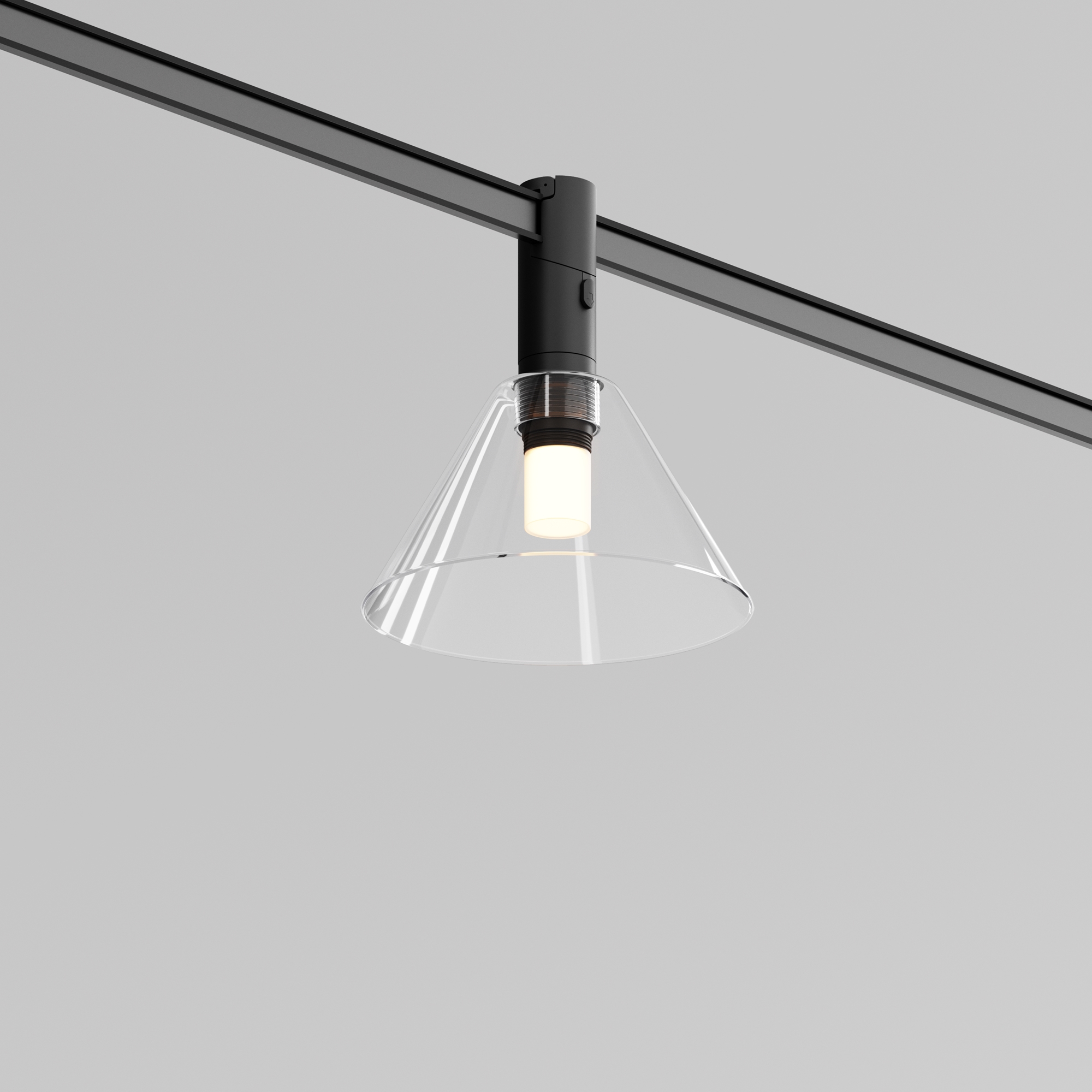 Дополнительная картинка Трековый светильник Technical TR206-1-3W3K-B