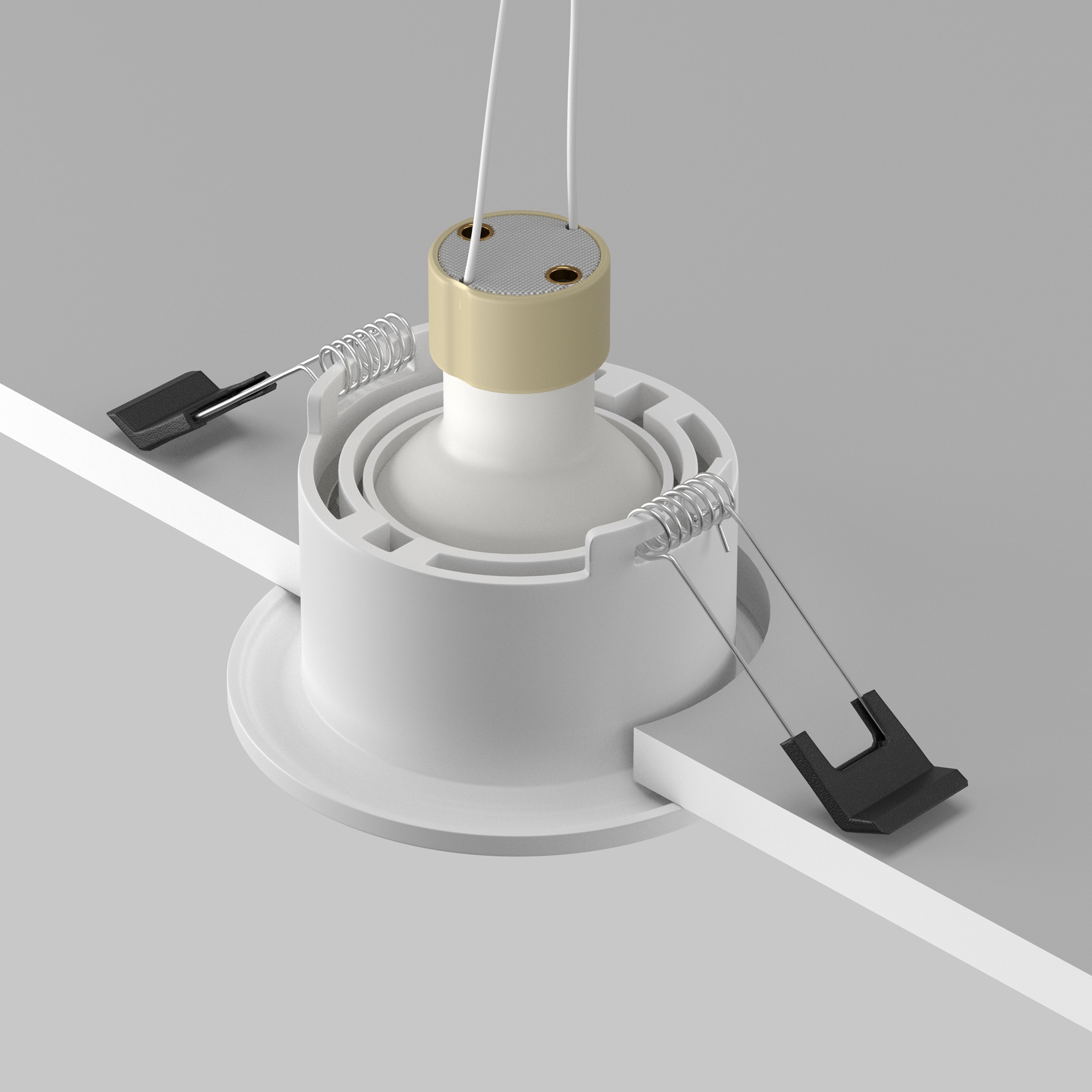 Картинка Встраиваемый светильник Technical DL027-GU10-W Slim