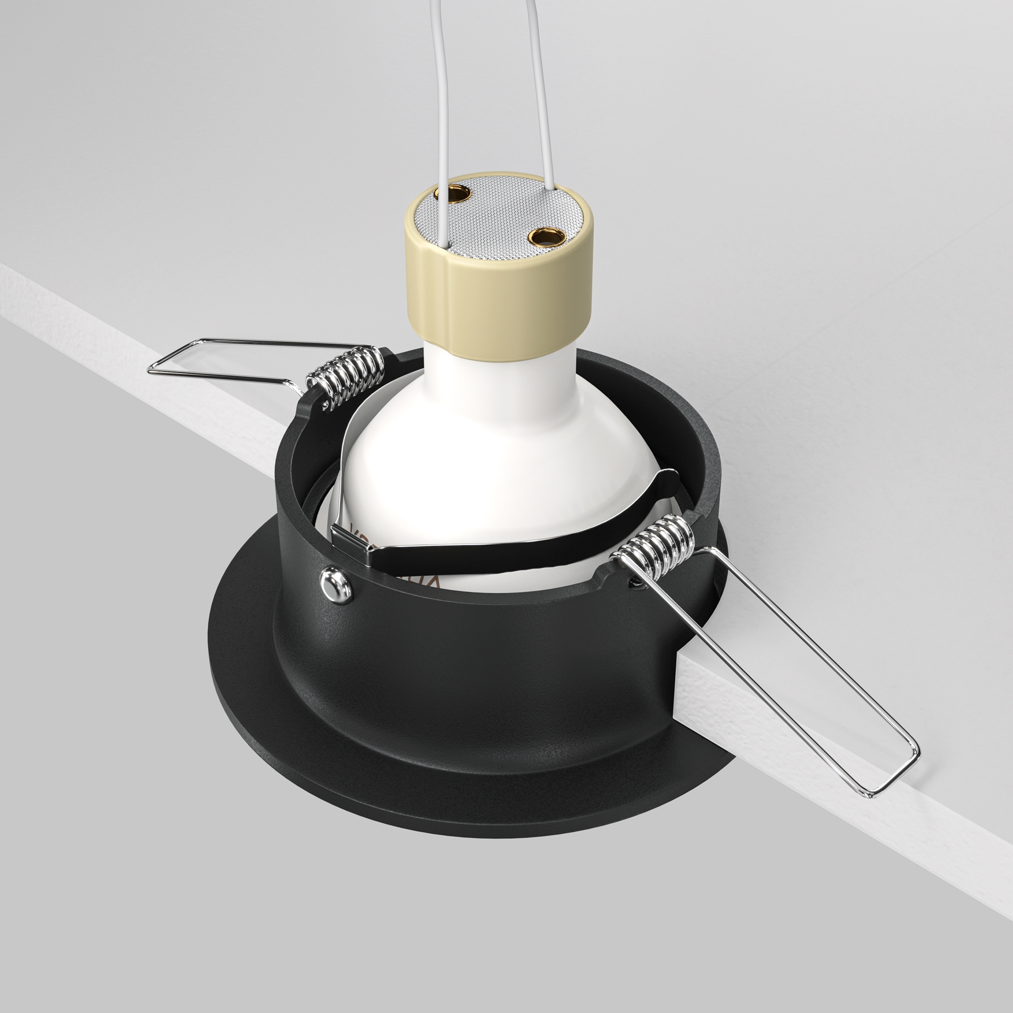 Дополнительная картинка Встраиваемый светильник Maytoni Slim DL027-2-01B