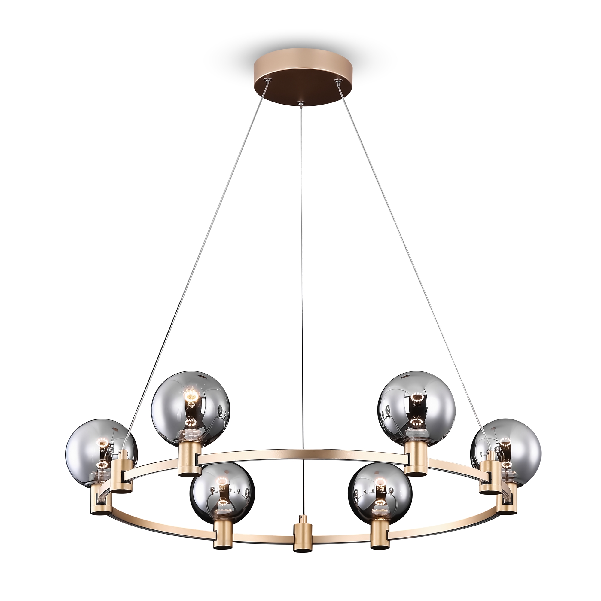 люстры подвесной светильник freya fr4005pl-06g, доставка по Казахстану 