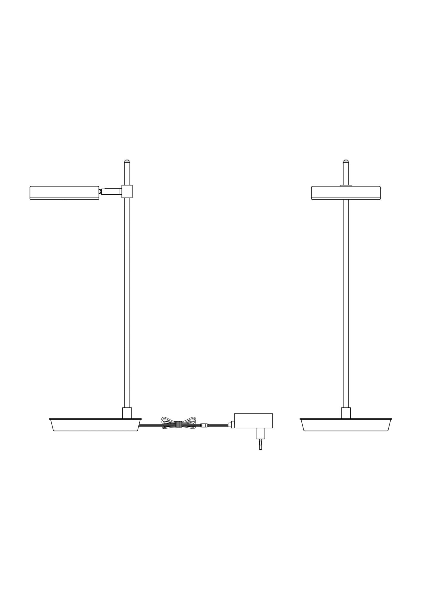 Картинка Настольная лампа Maytoni Fad MOD070TL-L8B3K