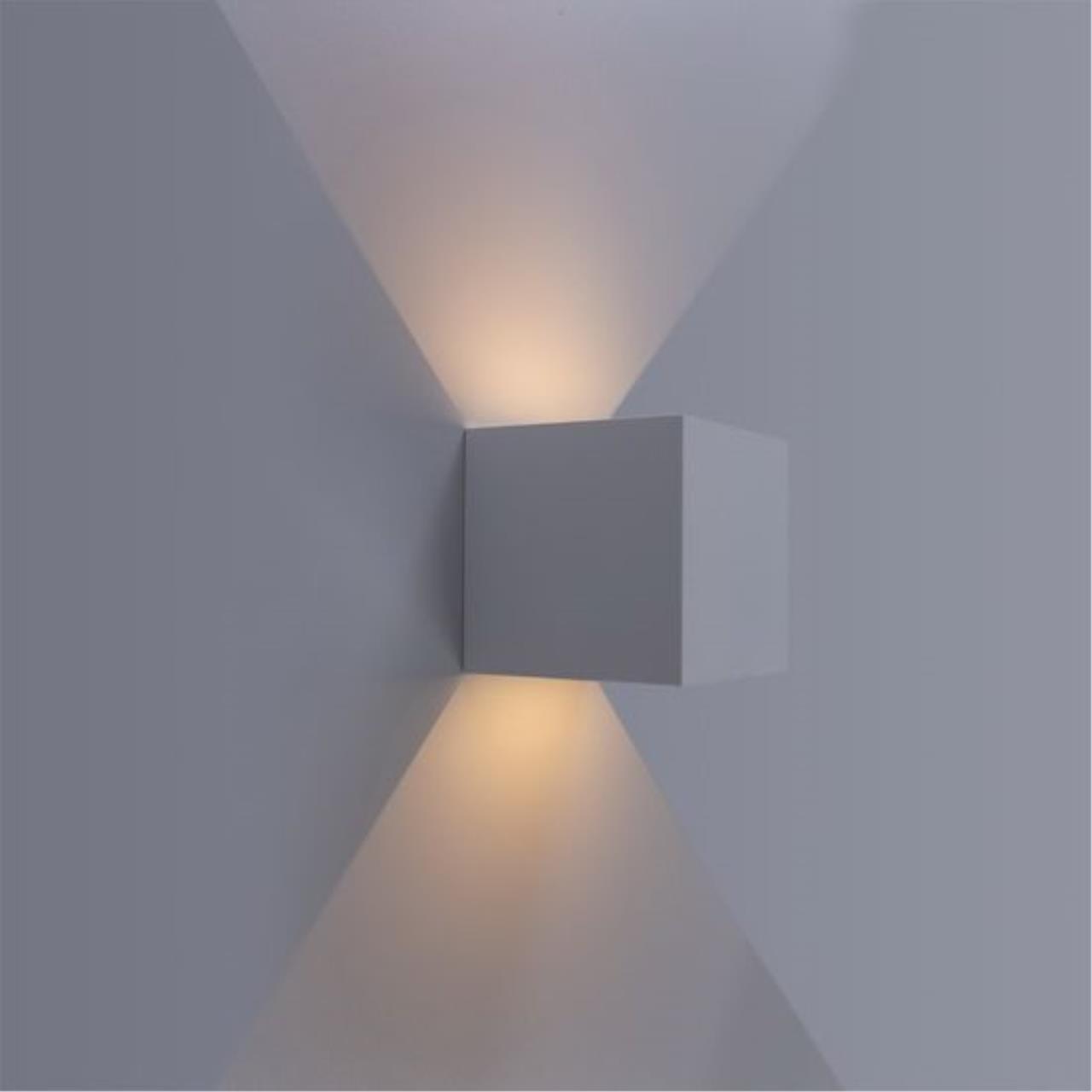 Картинка Уличный настенный светодиодный светильник Arte Lamp Rullo A1414AL-1WH