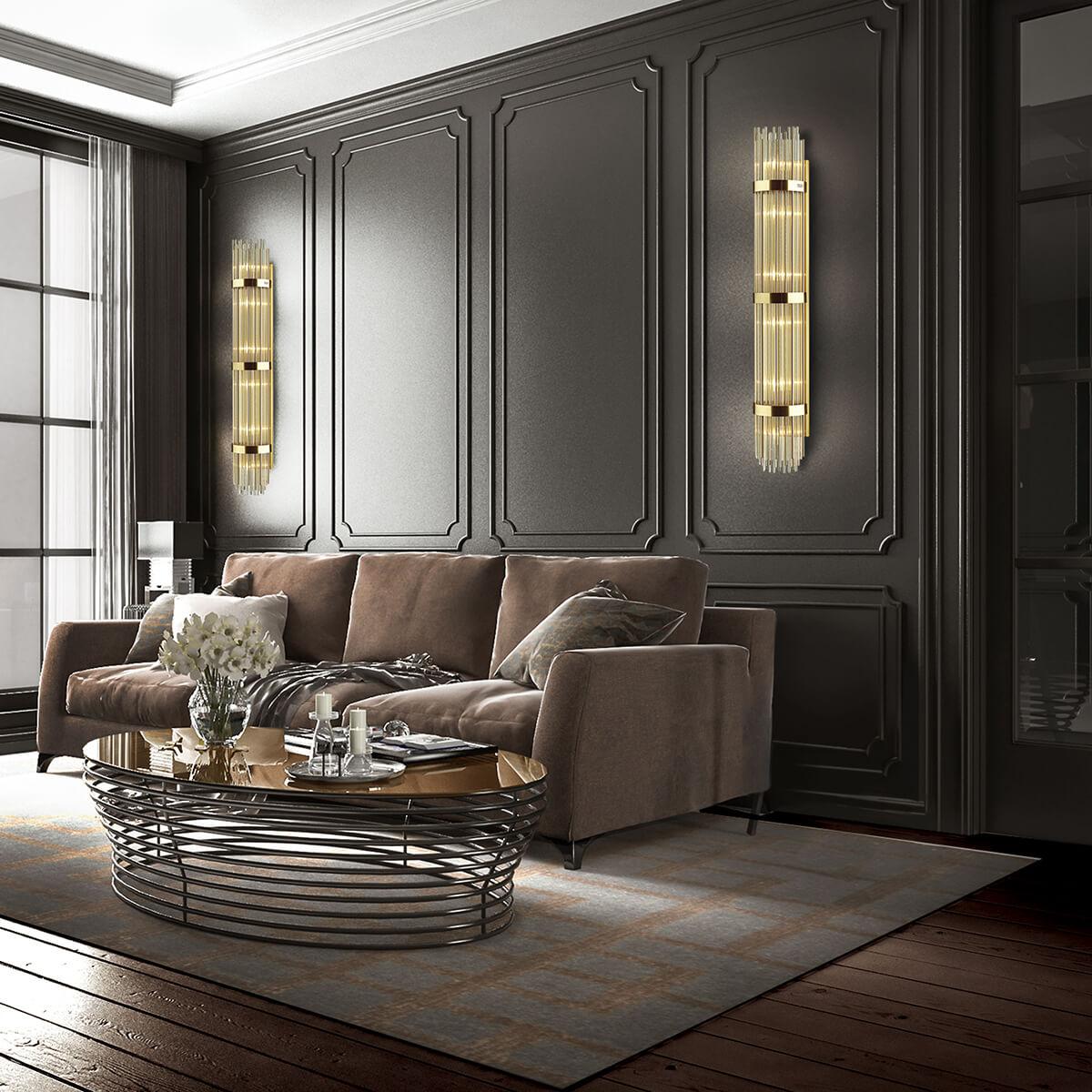 Картинка Настенный светильник Odeon Light Hall Empire 4854/6W