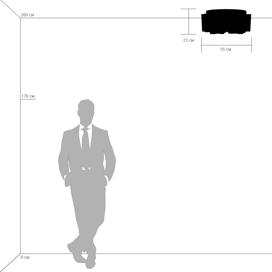 Картинка Потолочная люстра Lightstar Nubi Legno 802075