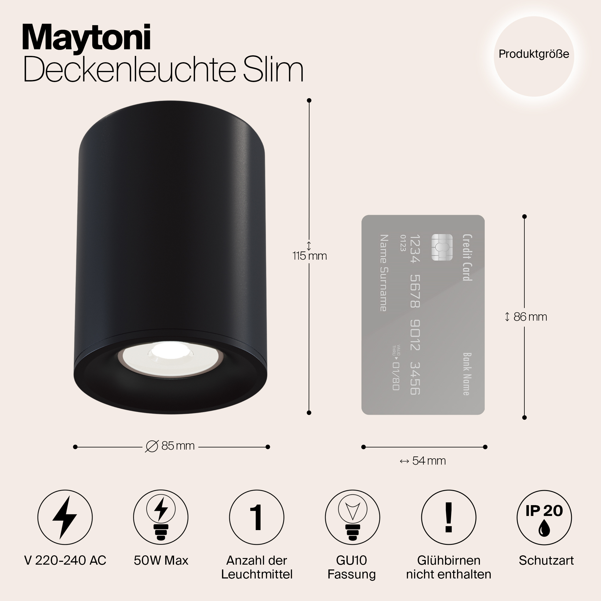 Картинка Потолочный светильник Maytoni Alfa C012CL-01B