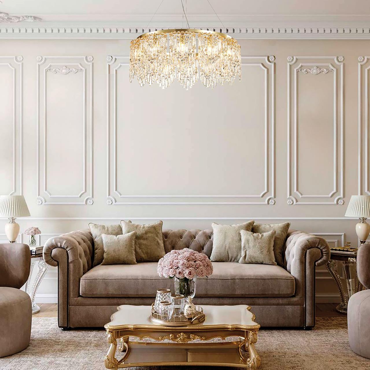 Картинка Подвесная люстра Diadem Favourite 4724-12P