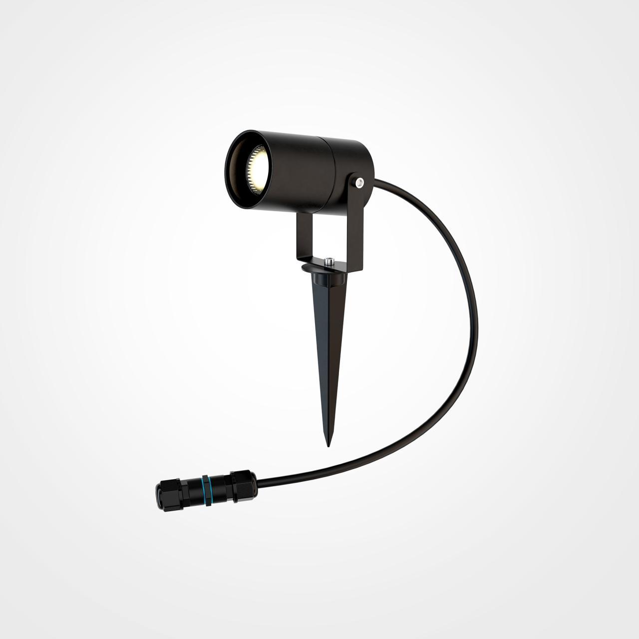 Дополнительная картинка Ландшафтный светильник Maytoni Scope O025FL-01B