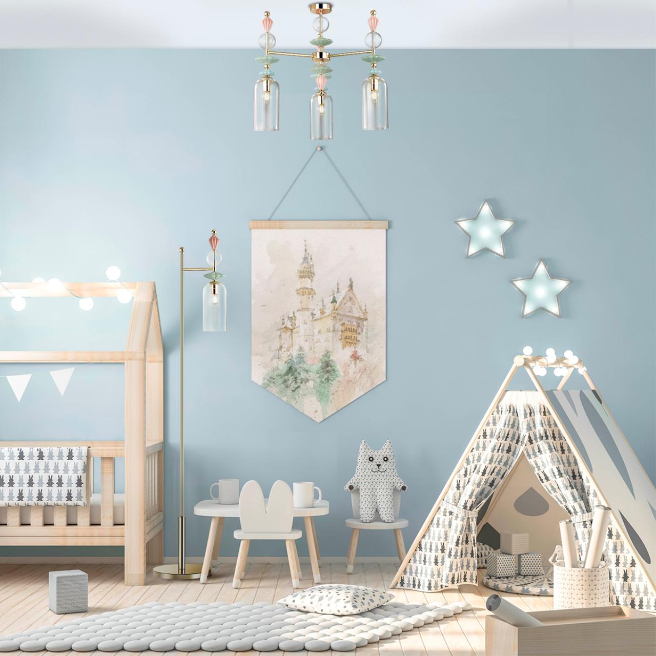 Дополнительная картинка Подвесная люстра Odeon Light Classic Bizet 4855/3C