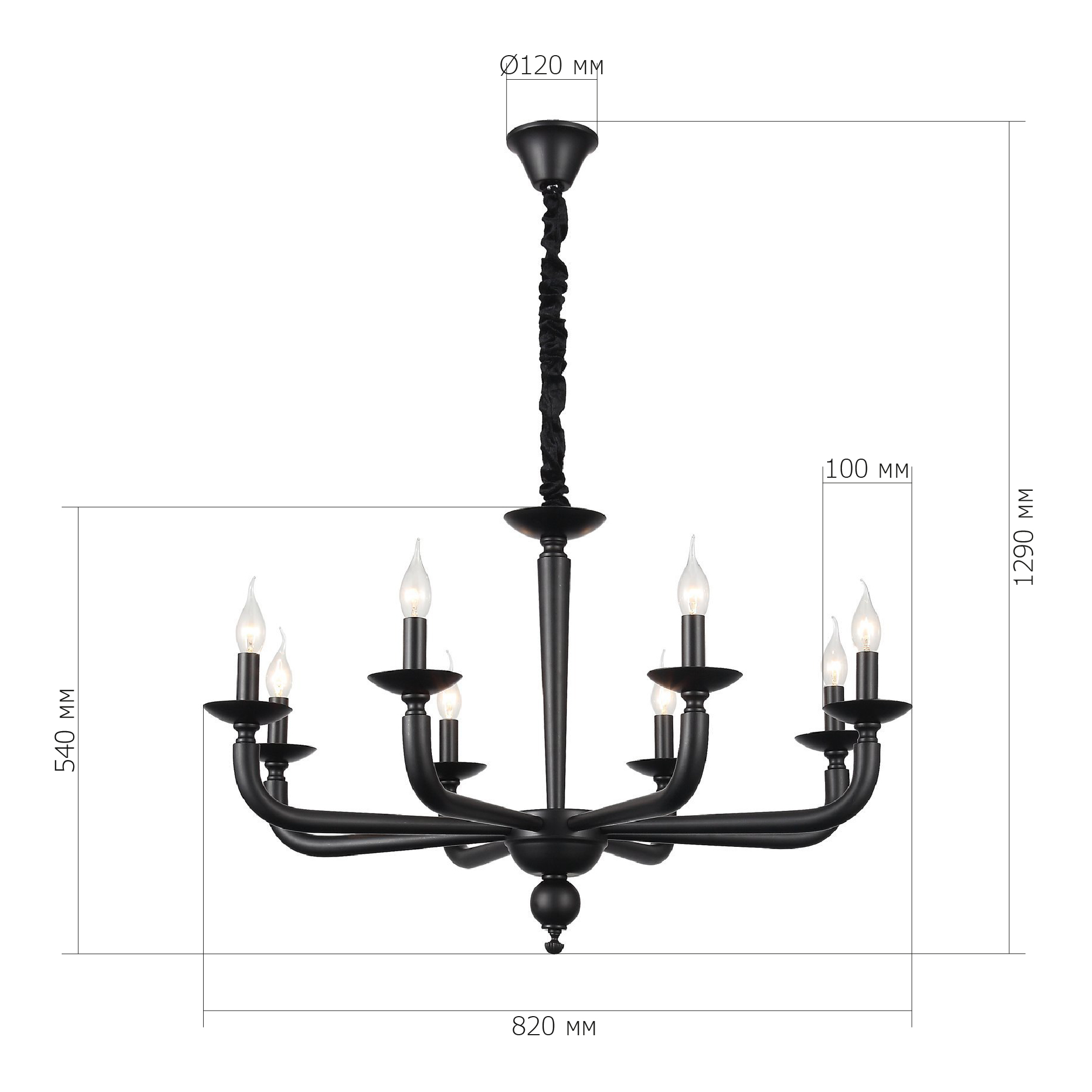 Картинка Подвесная люстра ST Luce Maste SL1114.403.08