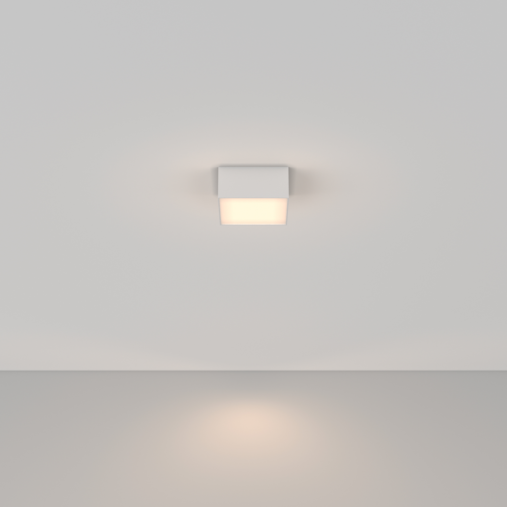 Картинка Потолочный светильник Technical C032CL-12W3K-SQ-W