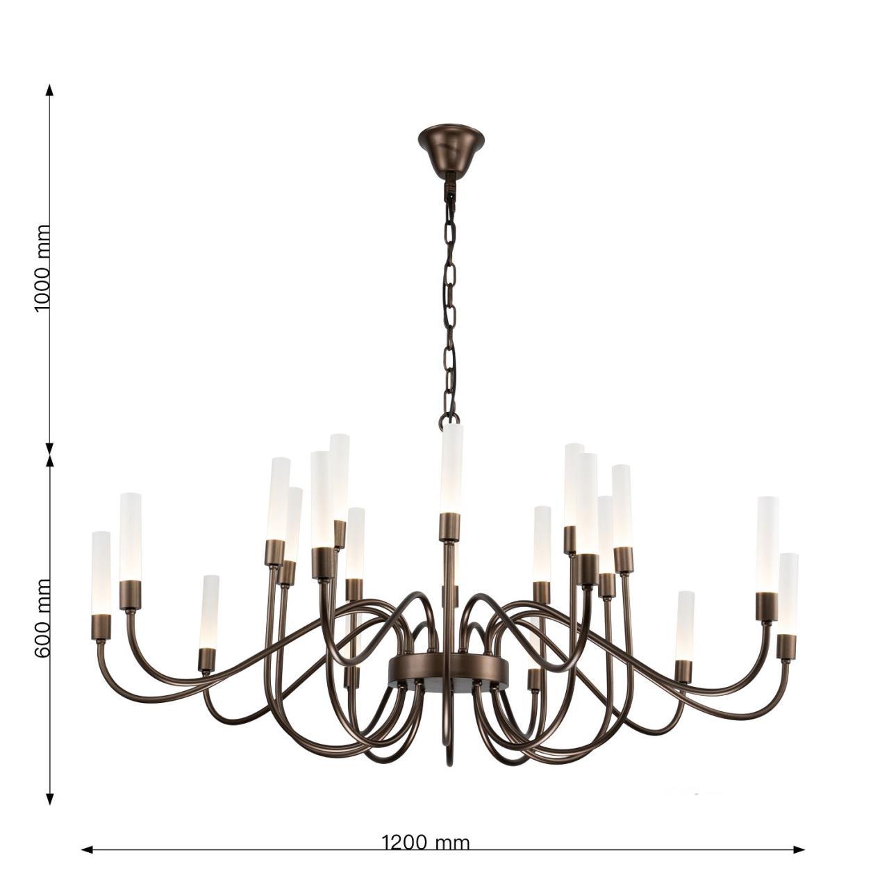 Дополнительная картинка Подвесная люстра Tentacoli 3014-20P