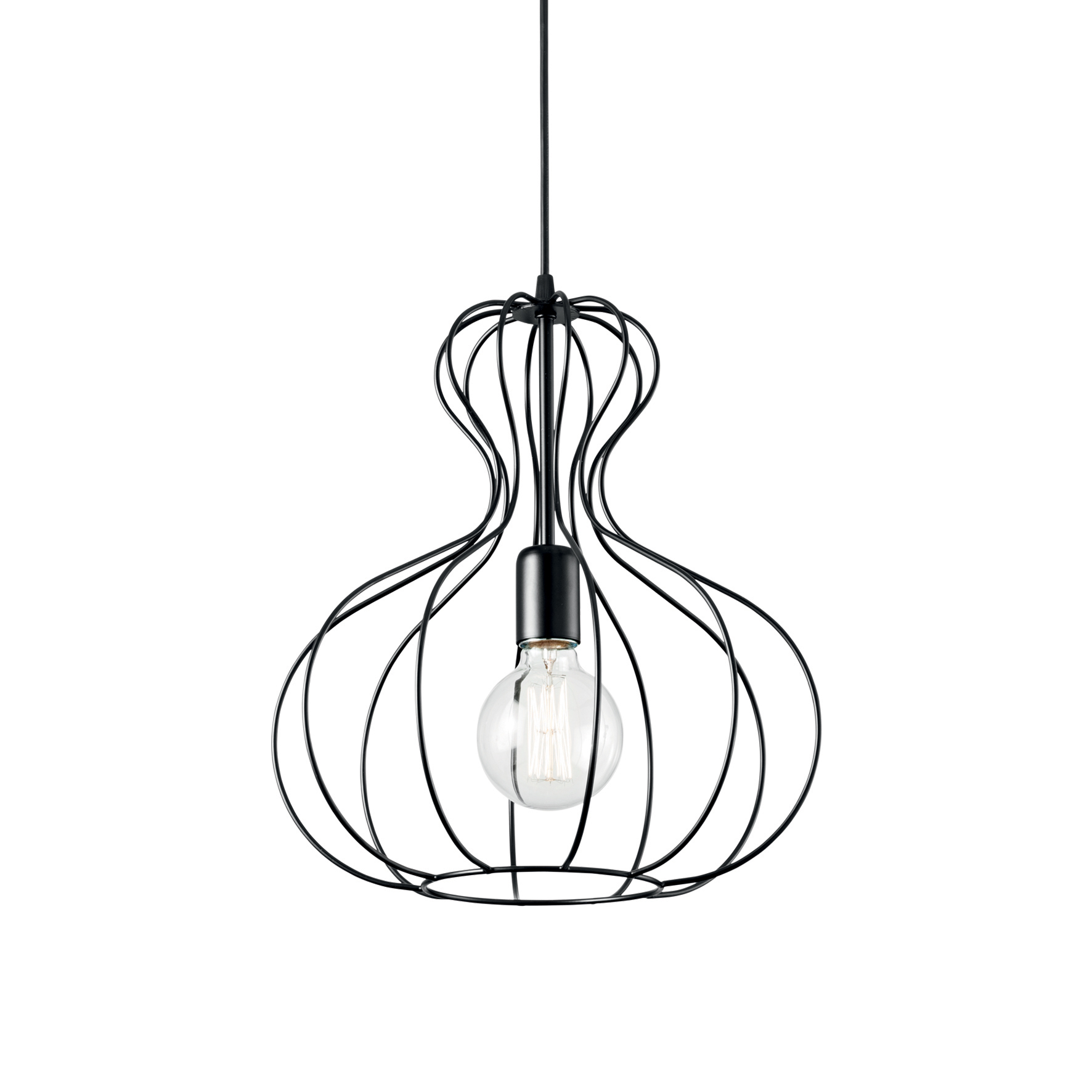 Дополнительная картинка Светильник AMPOLLA-1 SP1 NERO 148502
