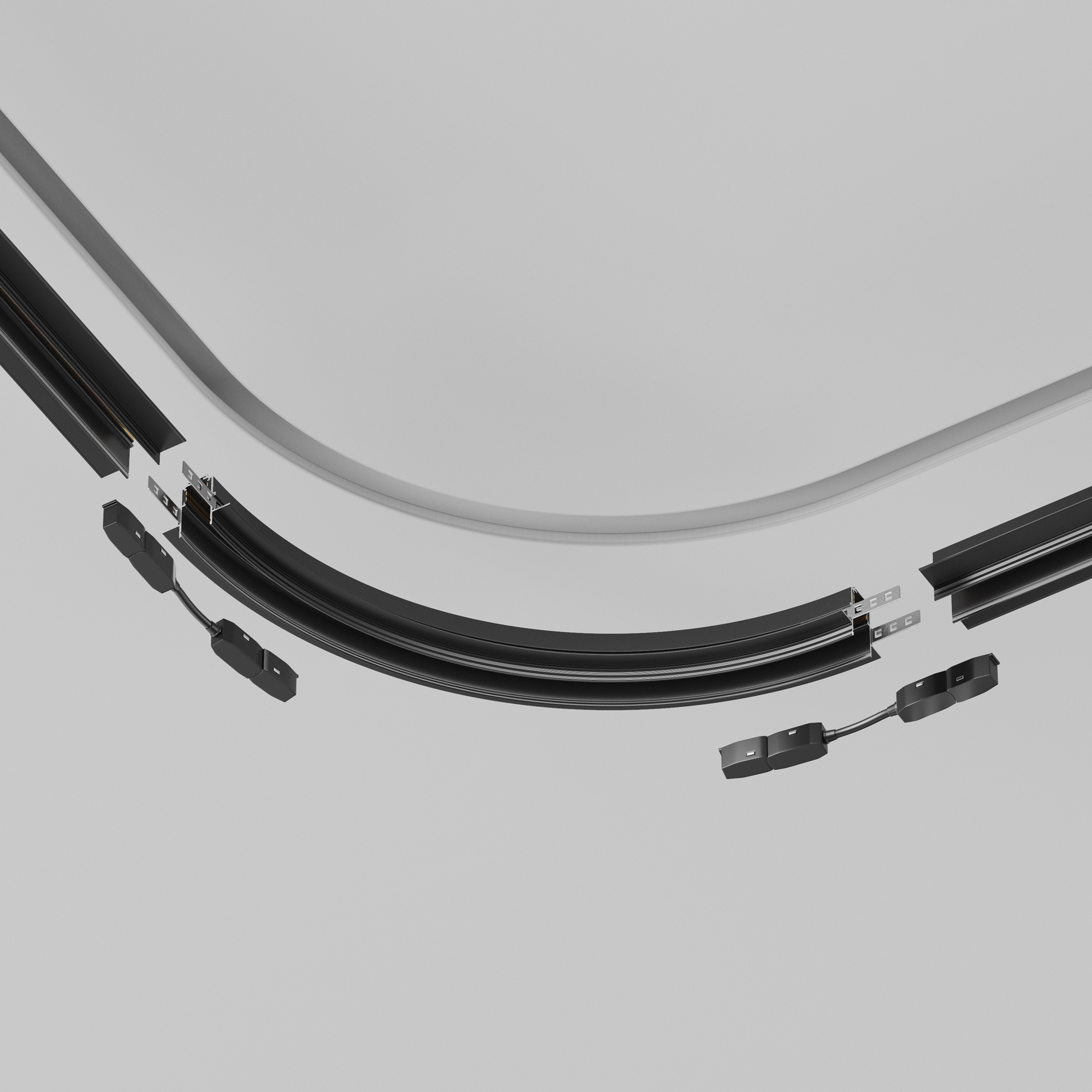 Картинка Комплектующие для встраиваемой трековой системы Technical TRA044-ANGLE