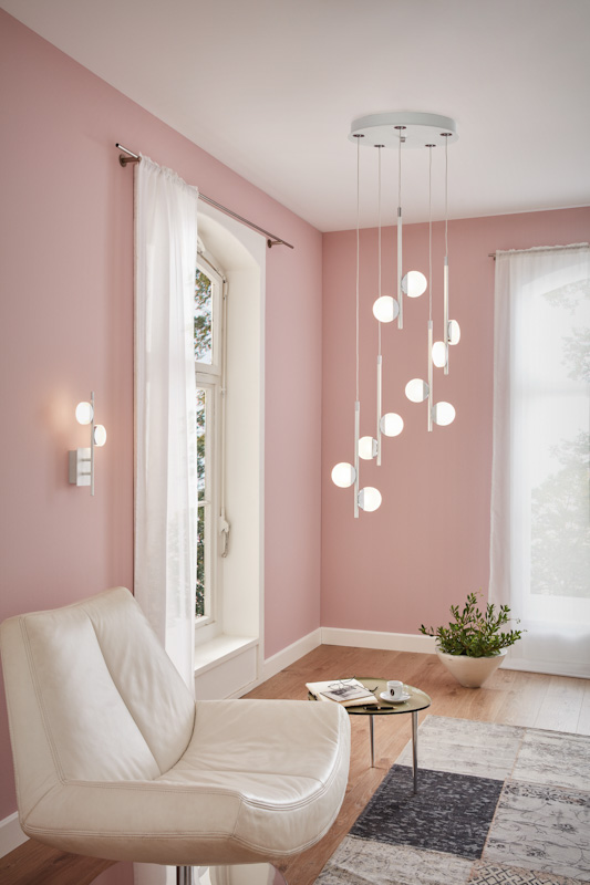 Картинка Подвесная светодиодная люстра Eglo Olindra 96931