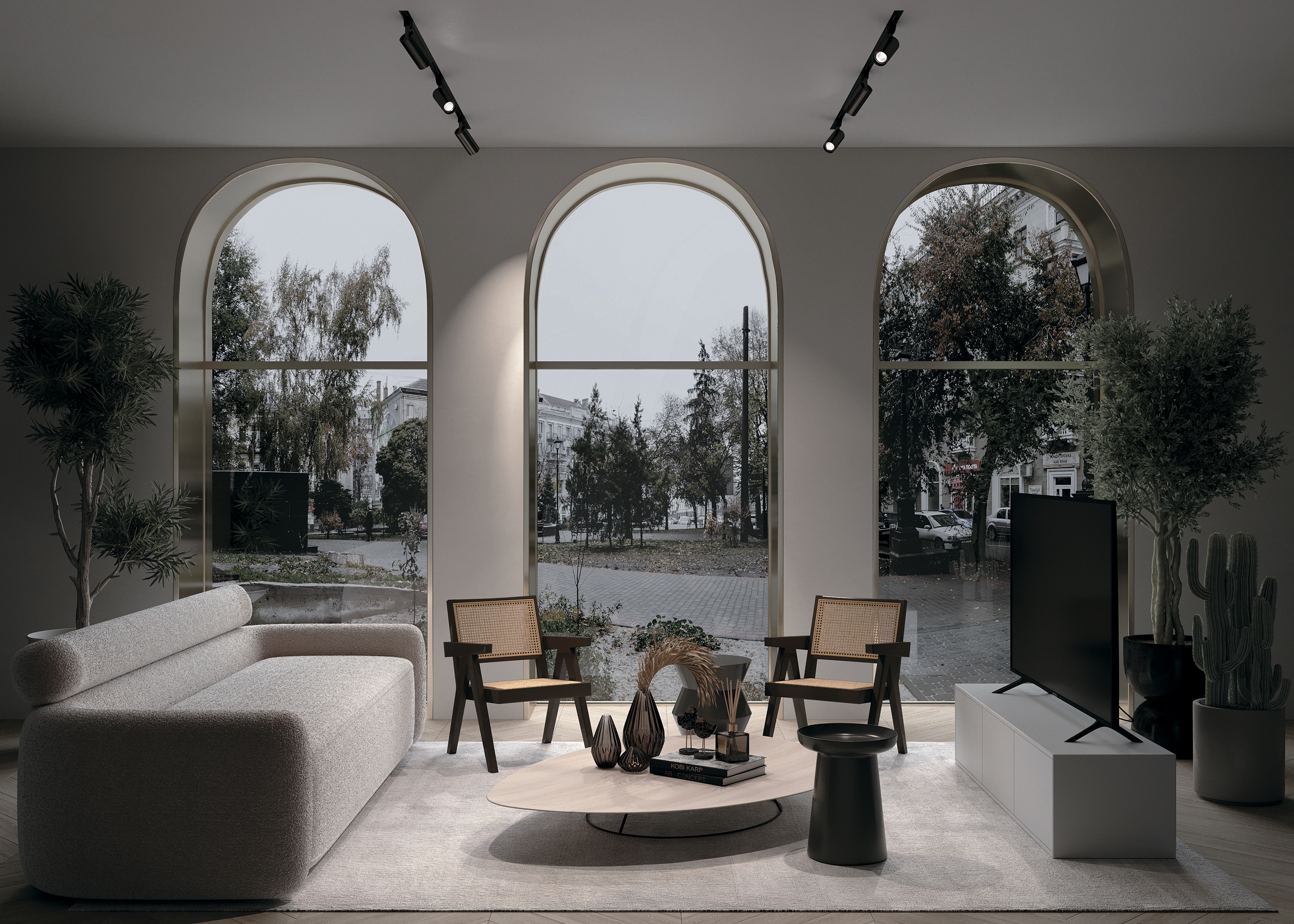 Картинка Трековый светильник Maytoni Track TR004-1-GU10-B