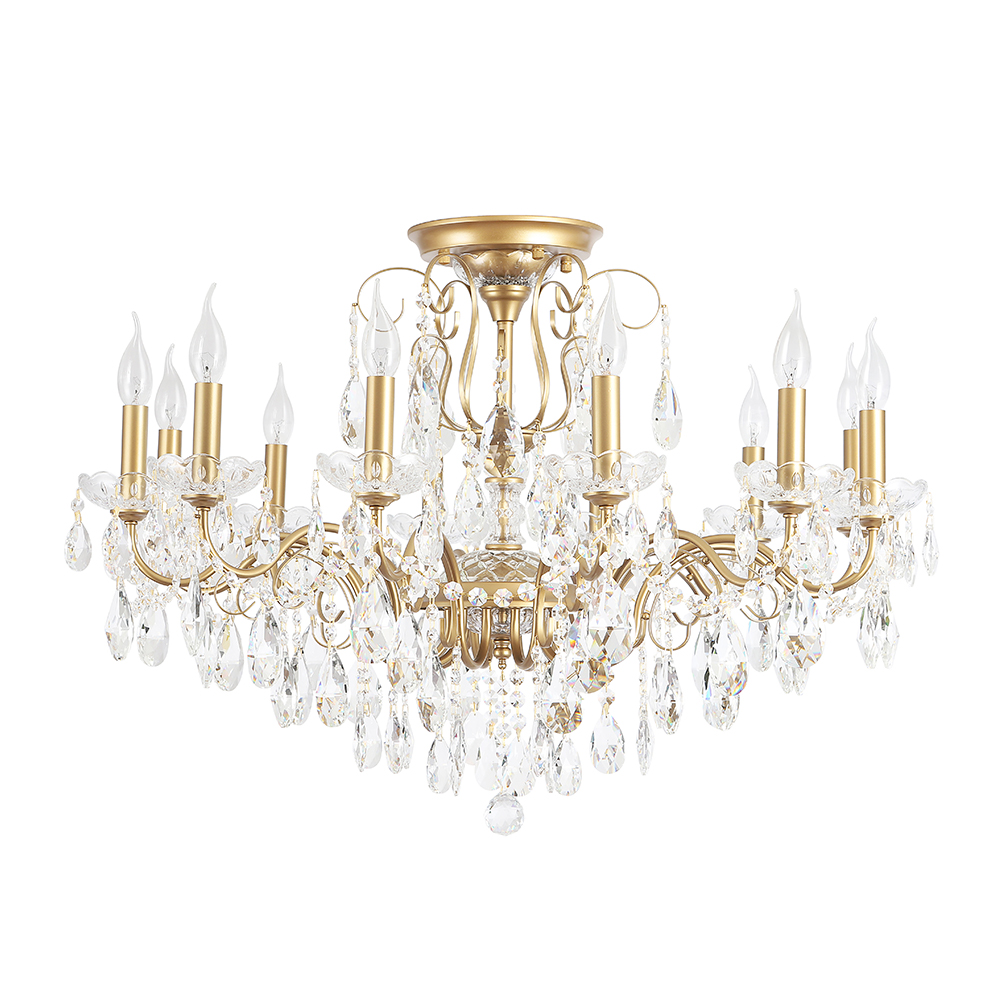 люстра потолочная  crystal lux montana pl12 crystal lux 2510/112, доставка по Казахстану 