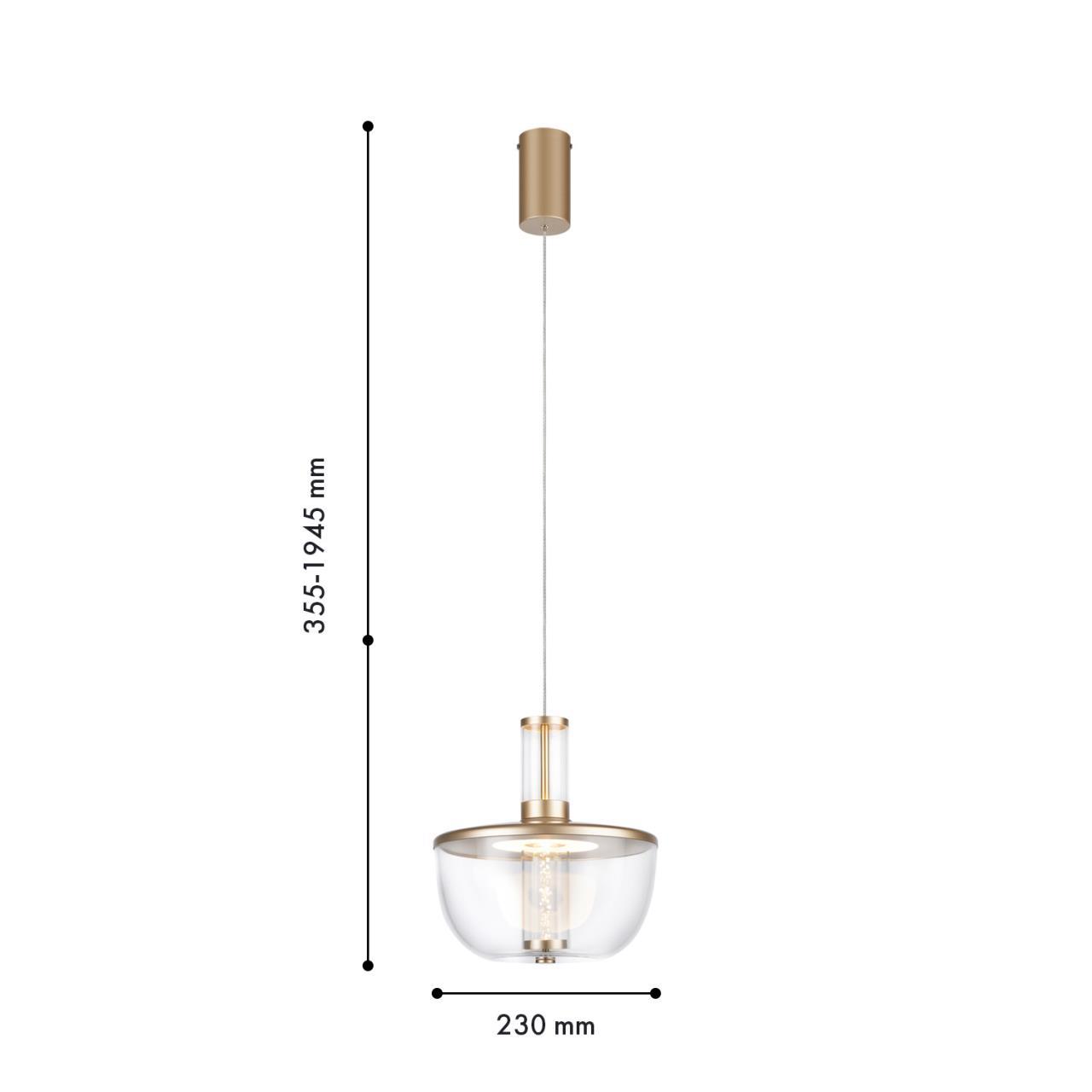 Дополнительная картинка Подвесной светильник Flaska 4313-1P