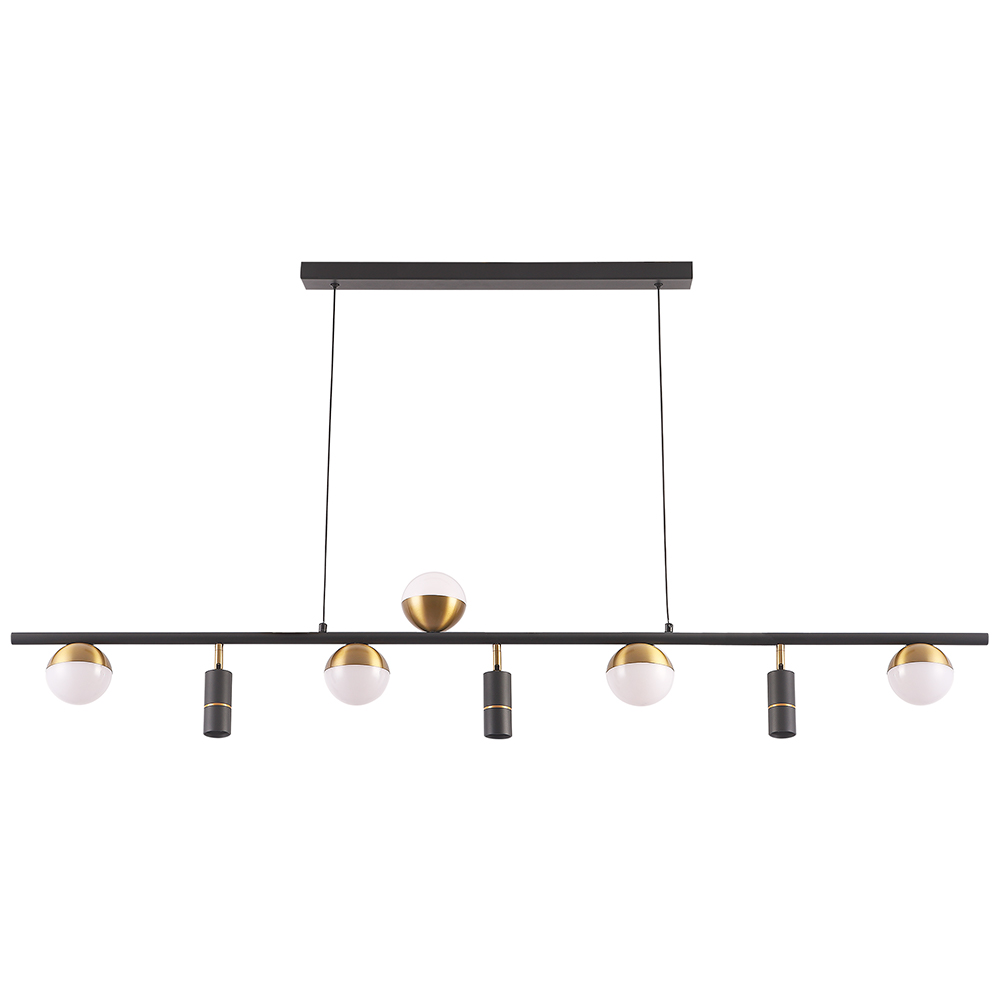 светильник подвесной crystal lux clt 047c8 l1400 bl-go crystal lux 1400/264, доставка по Казахстану 