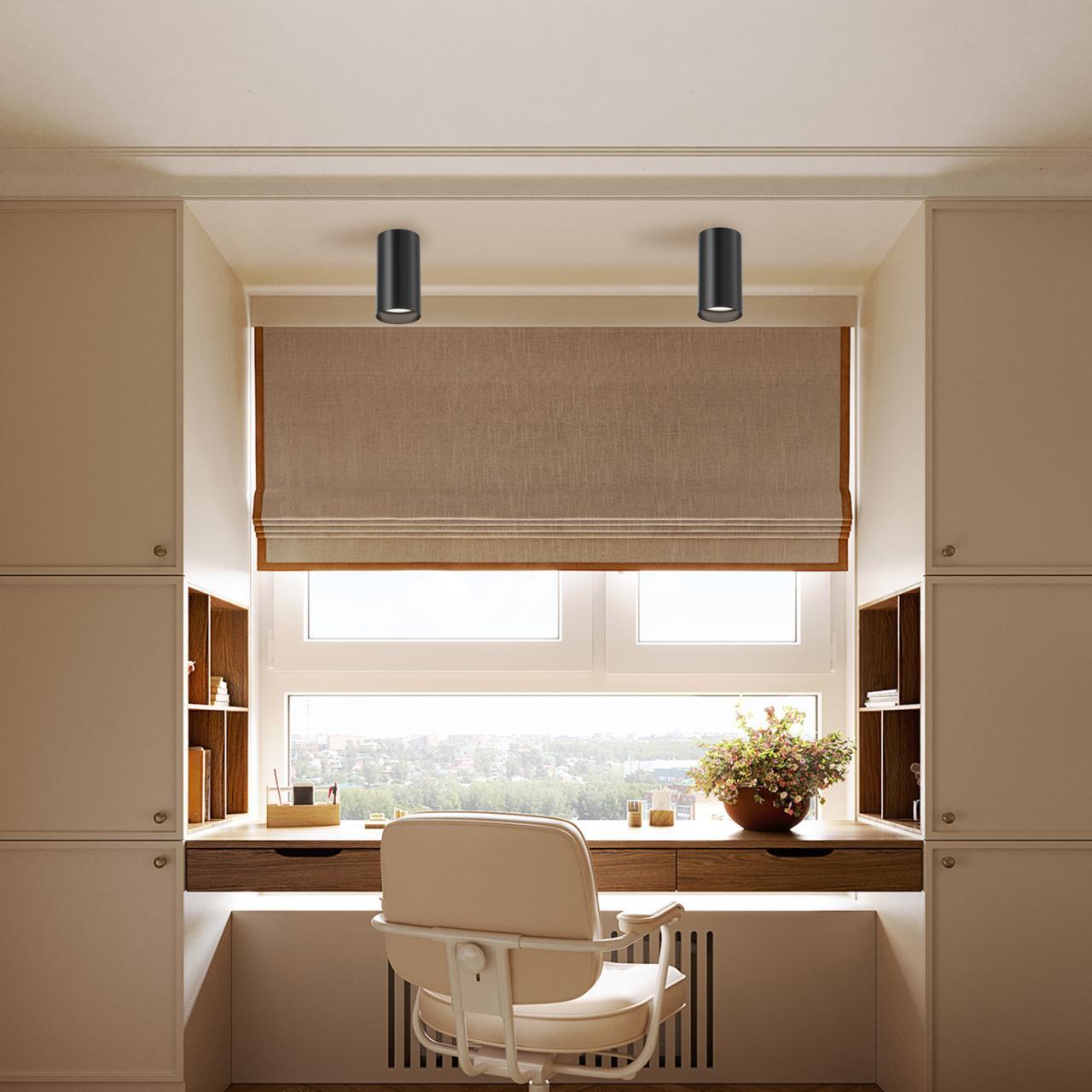 Дополнительная картинка Потолочный светильник Maytoni Focus S C052CL-01B