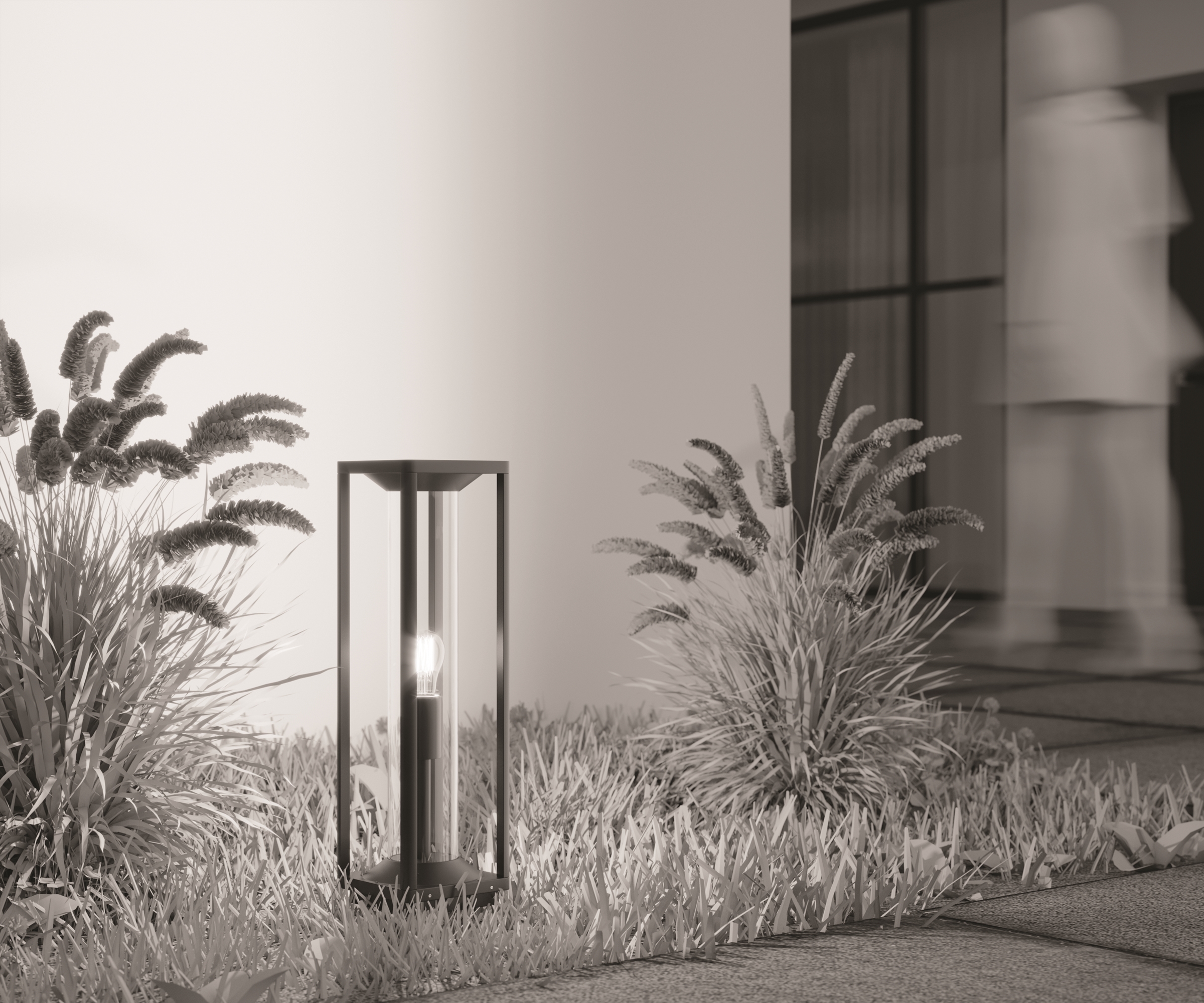 Дополнительная картинка Ландшафтный светильник Outdoor O452FL-01GF1