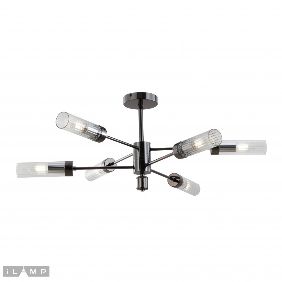 Картинка Светильник потолочный iLamp Evolution 15609-6 AN+CL