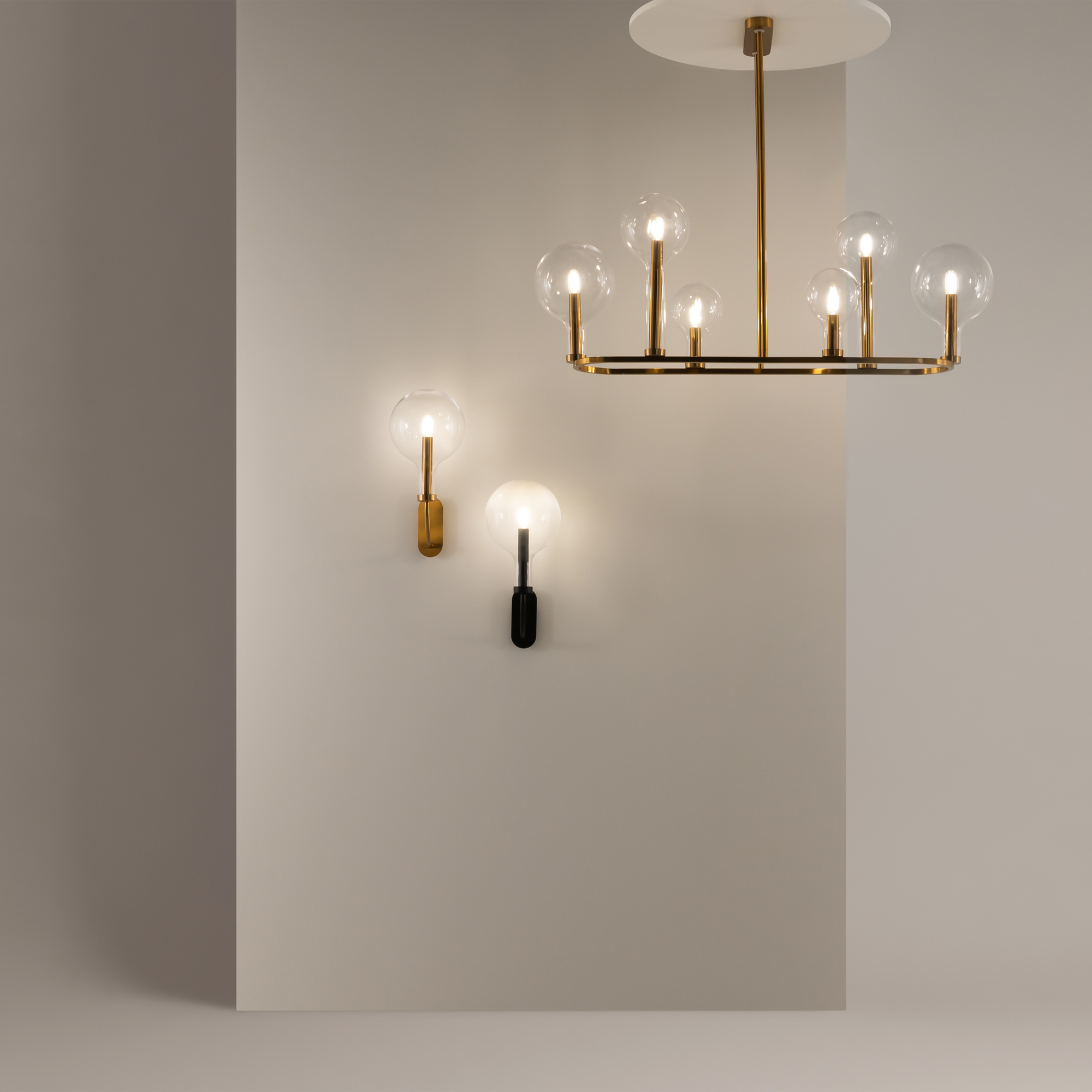 Дополнительная картинка Подвесной светильник Maytoni MOD333PL-06BS1