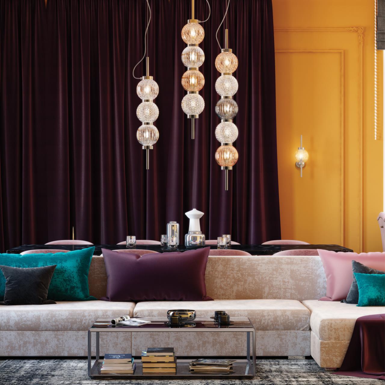 Картинка Подвесной светильник Odeon Light Francesca 4273/4