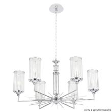 люстры люстра crystal lux gloria sp6 chrome crystal lux 1911/306, доставка по Казахстану 