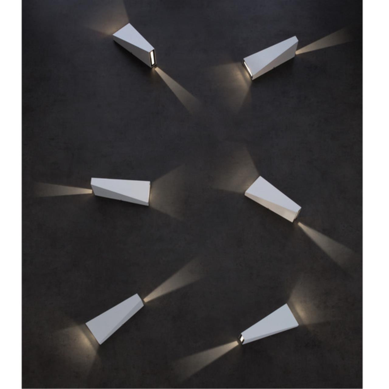 Уличный настенный светодиодный светильник Arte Lamp Cometa A1524AL-1WH — фото 8