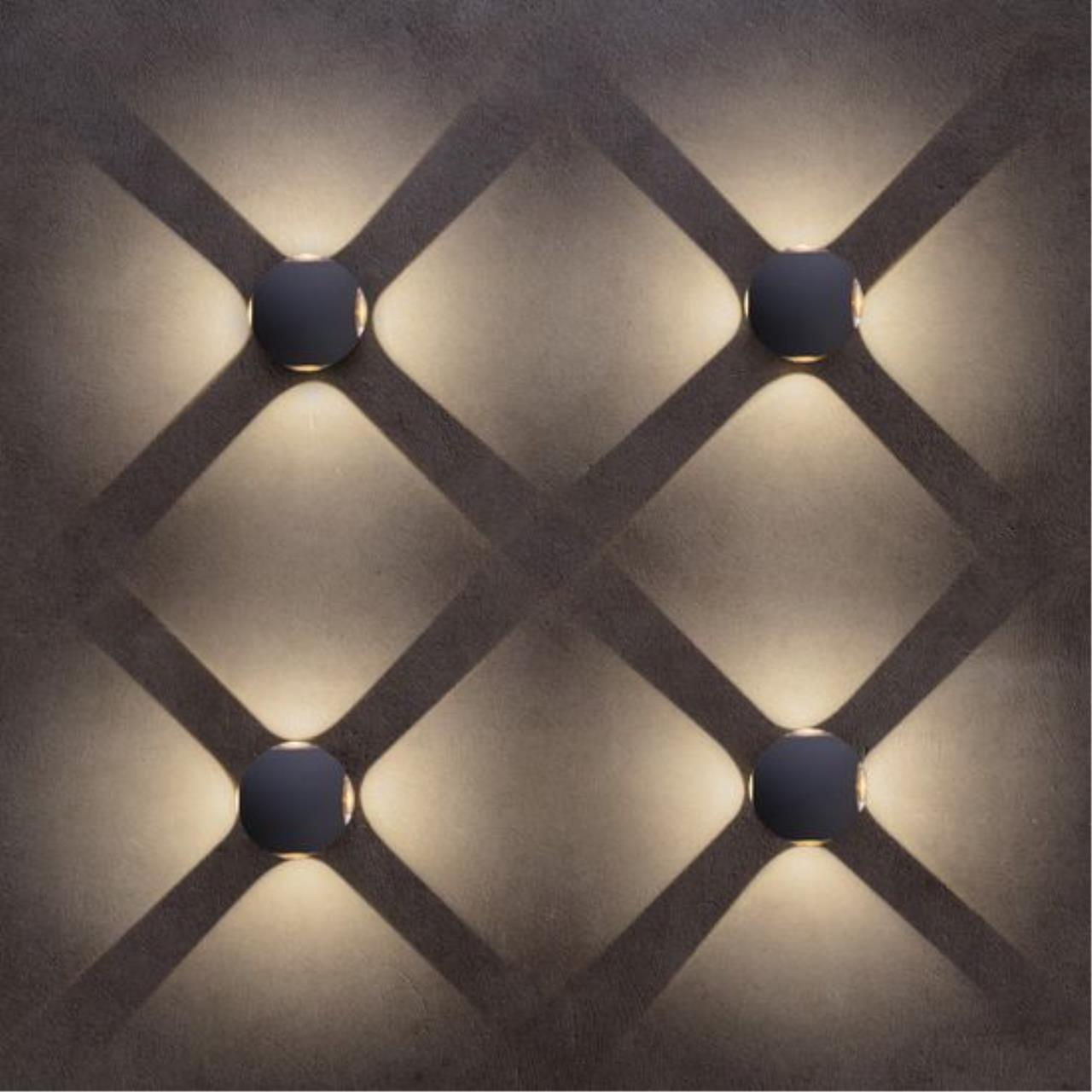 Уличный настенный светодиодный светильник Arte Lamp CONRAD A1544AL-4GY — фото 8
