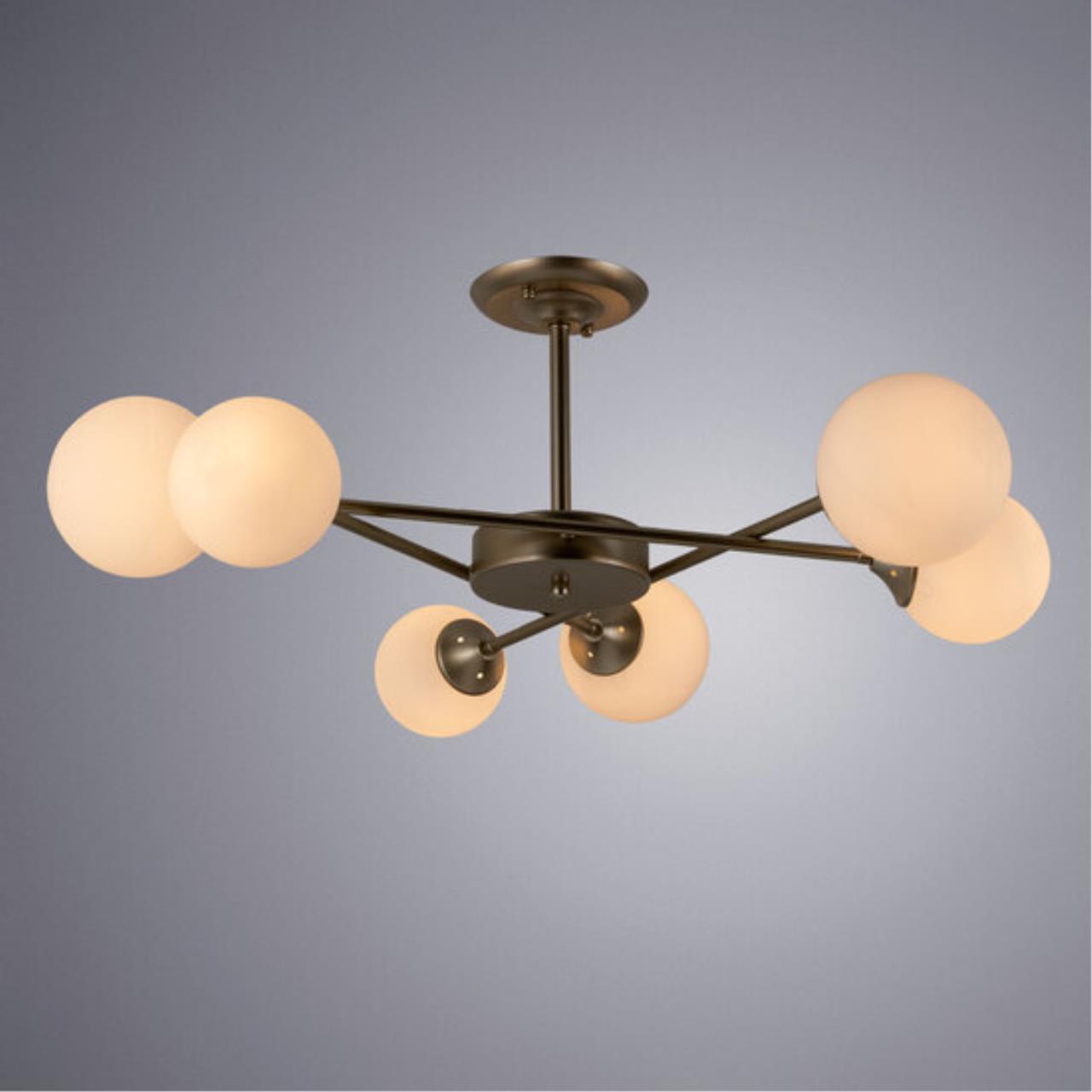 Картинка Потолочная люстра Arte Lamp Marco A2703PL-6SG