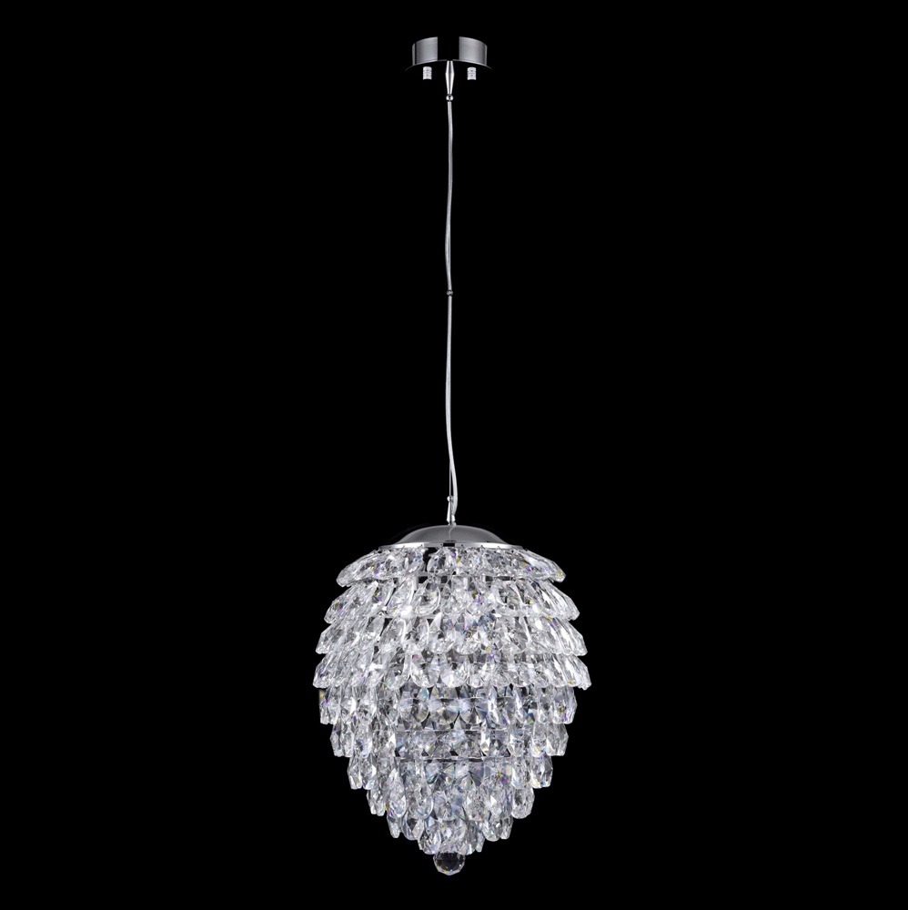 Картинка Светильник подвесной Crystal Lux CHARME SP6 CHROME/TRANSPARENT Crystal Lux 1373/206