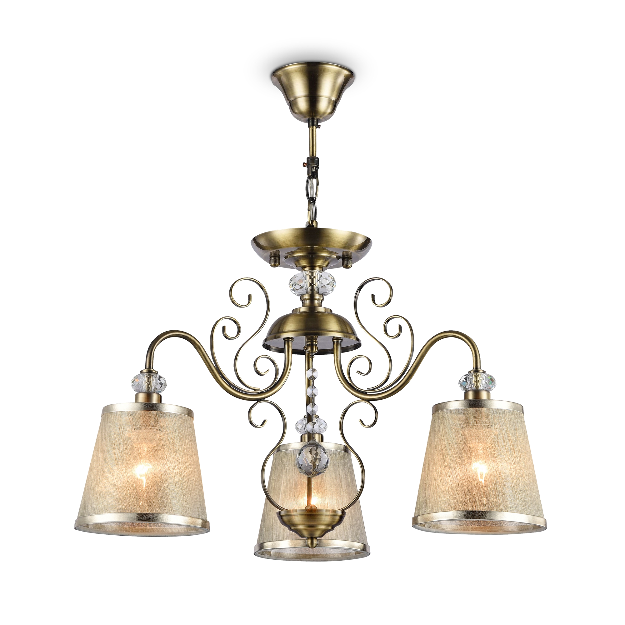 Дополнительная картинка Подвесная люстра Freya Driana FR2405-PL-03-BZ