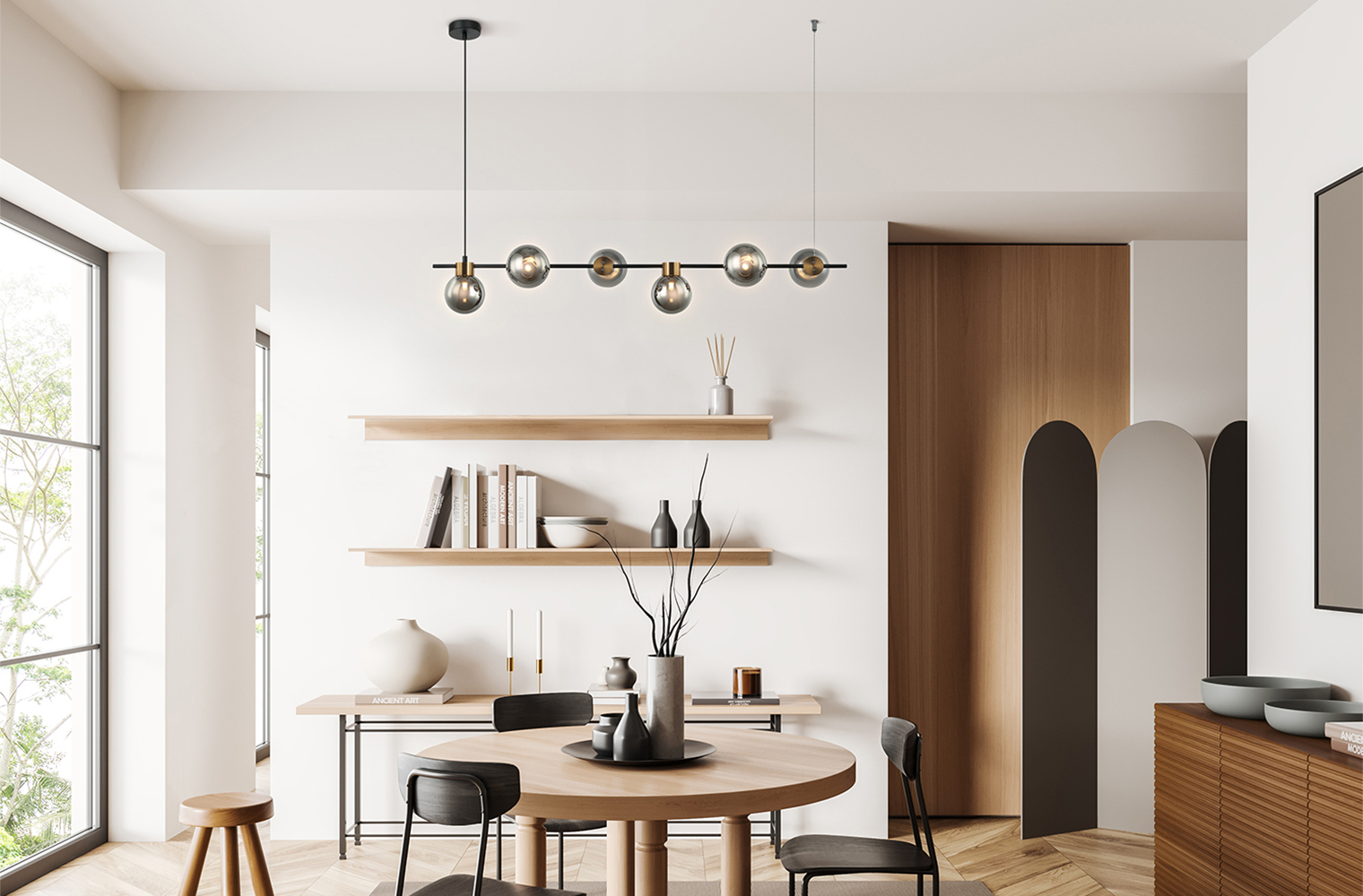 Дополнительная картинка Подвесной светильник Freya FR5232PL-06B1