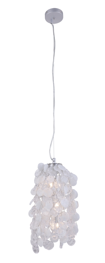 Дополнительная картинка Светильник подвесной Crystal Lux TENERIFE SP3 SILVER Crystal Lux 3181/103